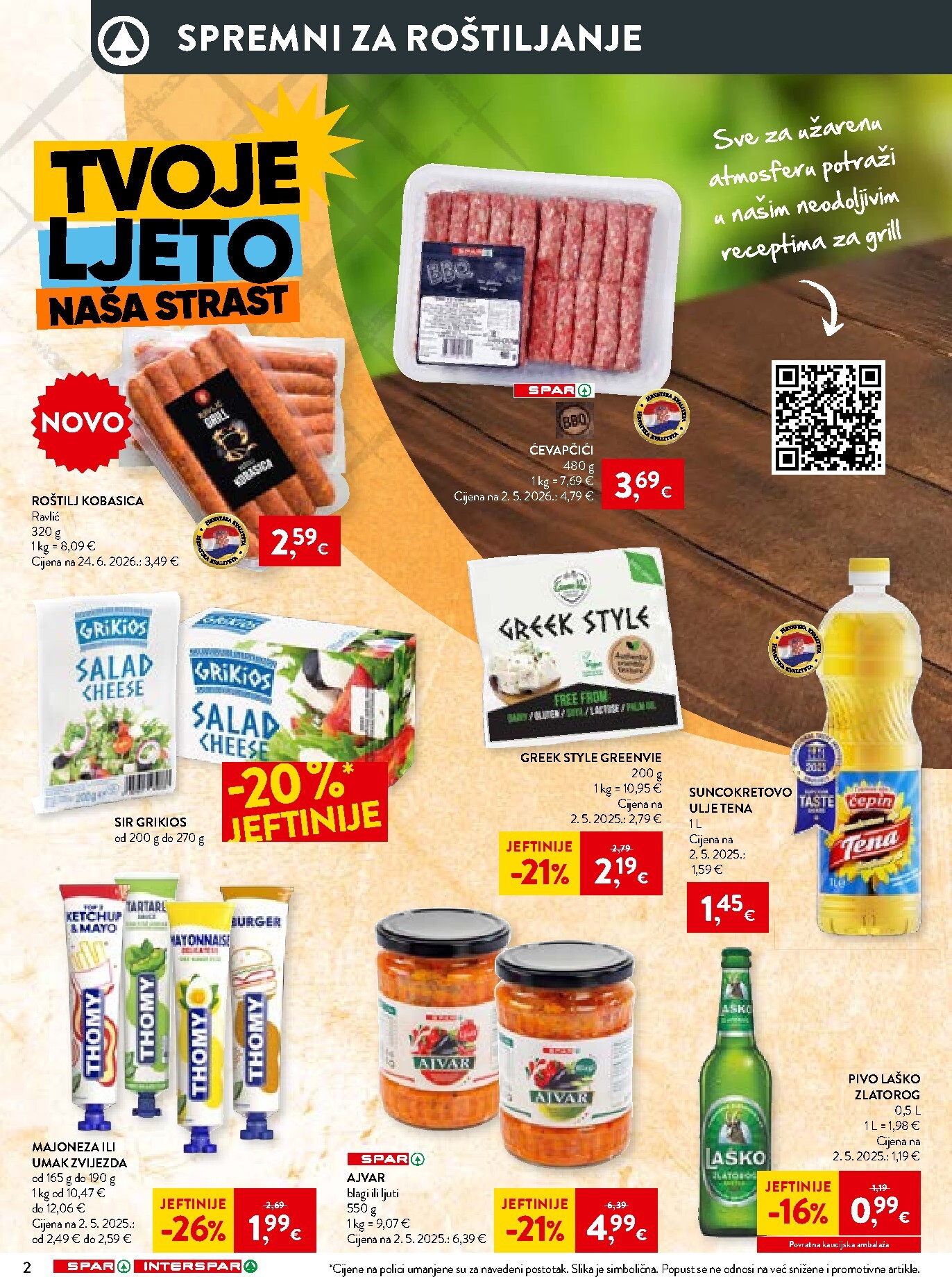 spar - Novi SPAR katalog od srijede, 01.07.2026 do utorka, 07.07.2026 - page: 2