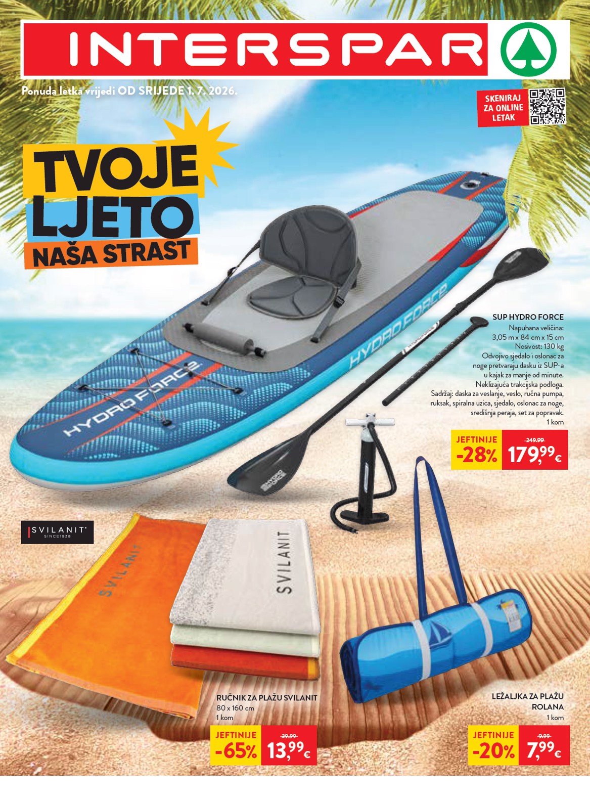 spar - Aktualni katalog INTERSPAR - Ljeto od srijede, 01.07.2026 do utorka, 14.07.2026