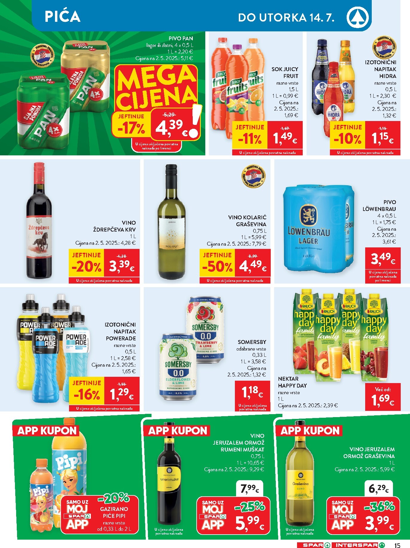 spar - Novi SPAR katalog od srijede, 08.07.2026 do utorka, 14.07.2026 - page: 29