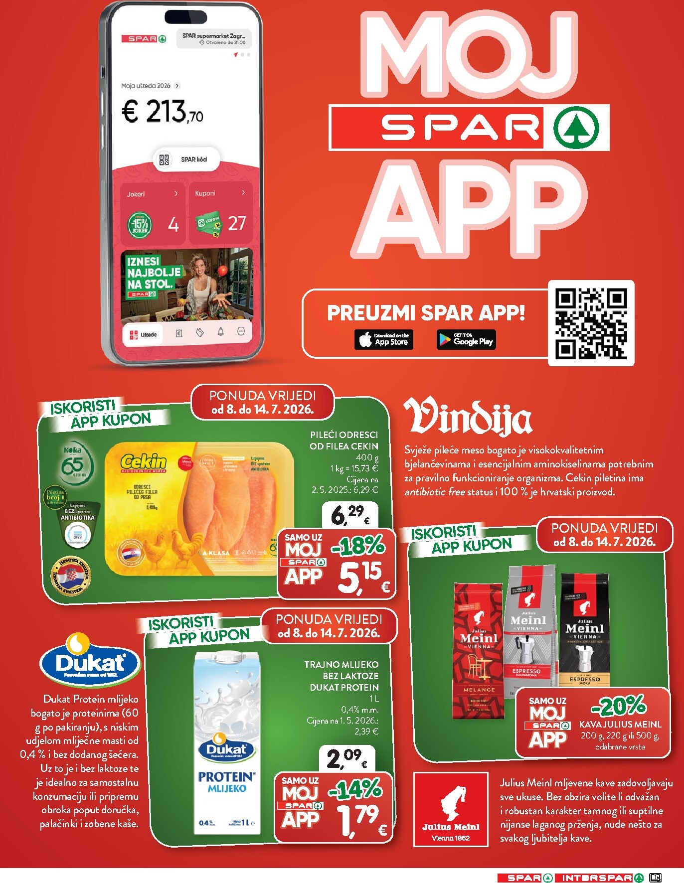 spar - Novi SPAR katalog od srijede, 08.07.2026 do utorka, 14.07.2026 - page: 18