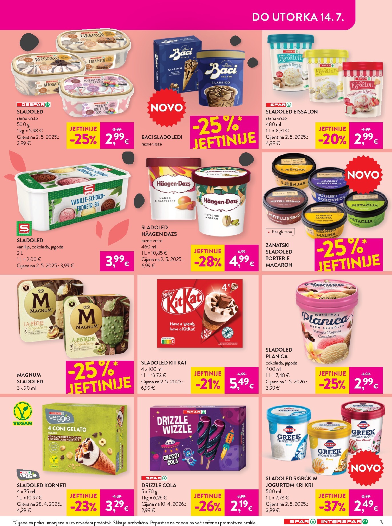spar - Novi SPAR katalog od srijede, 08.07.2026 do utorka, 14.07.2026 - page: 3