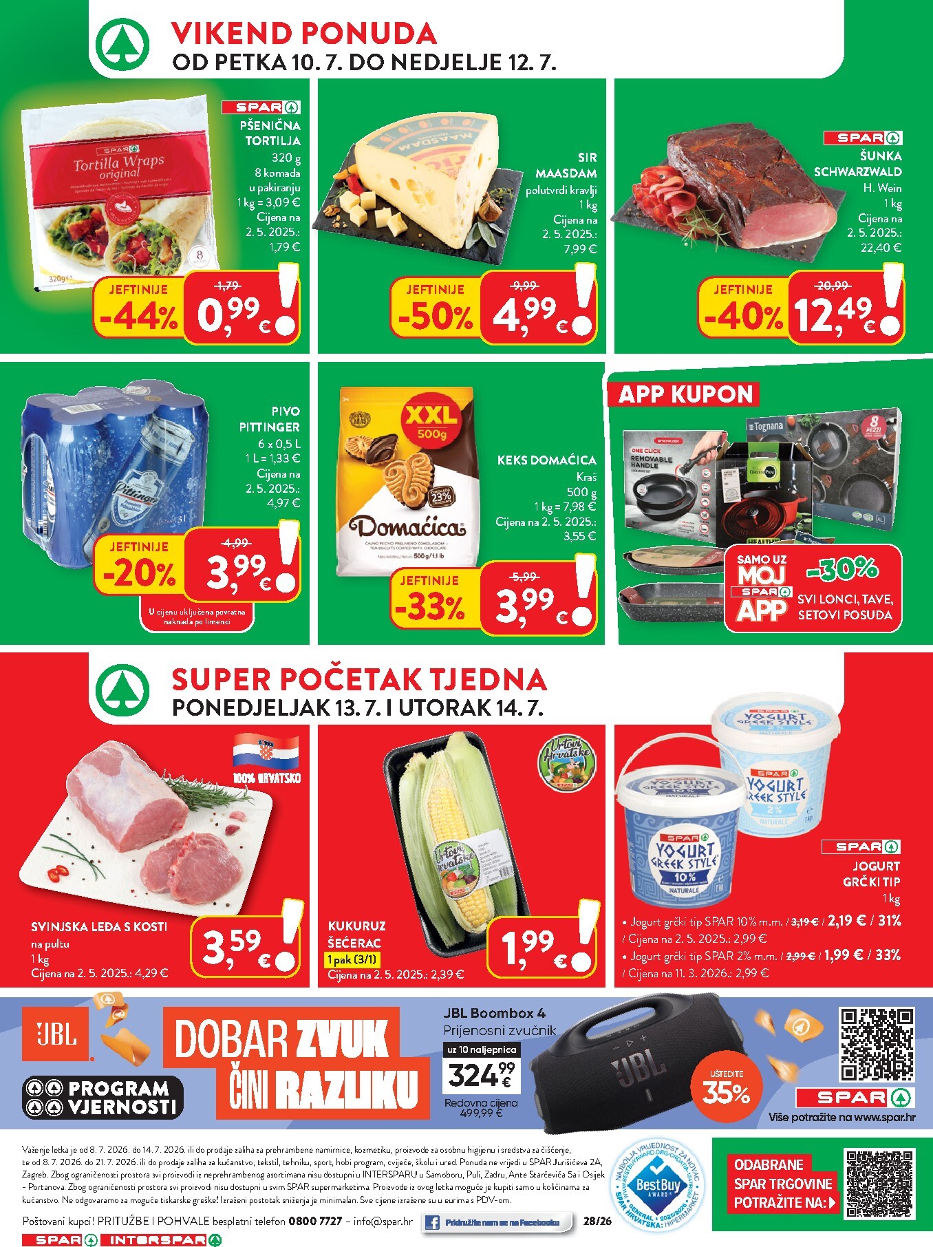 spar - Novi SPAR katalog od srijede, 08.07.2026 do utorka, 14.07.2026 - page: 38