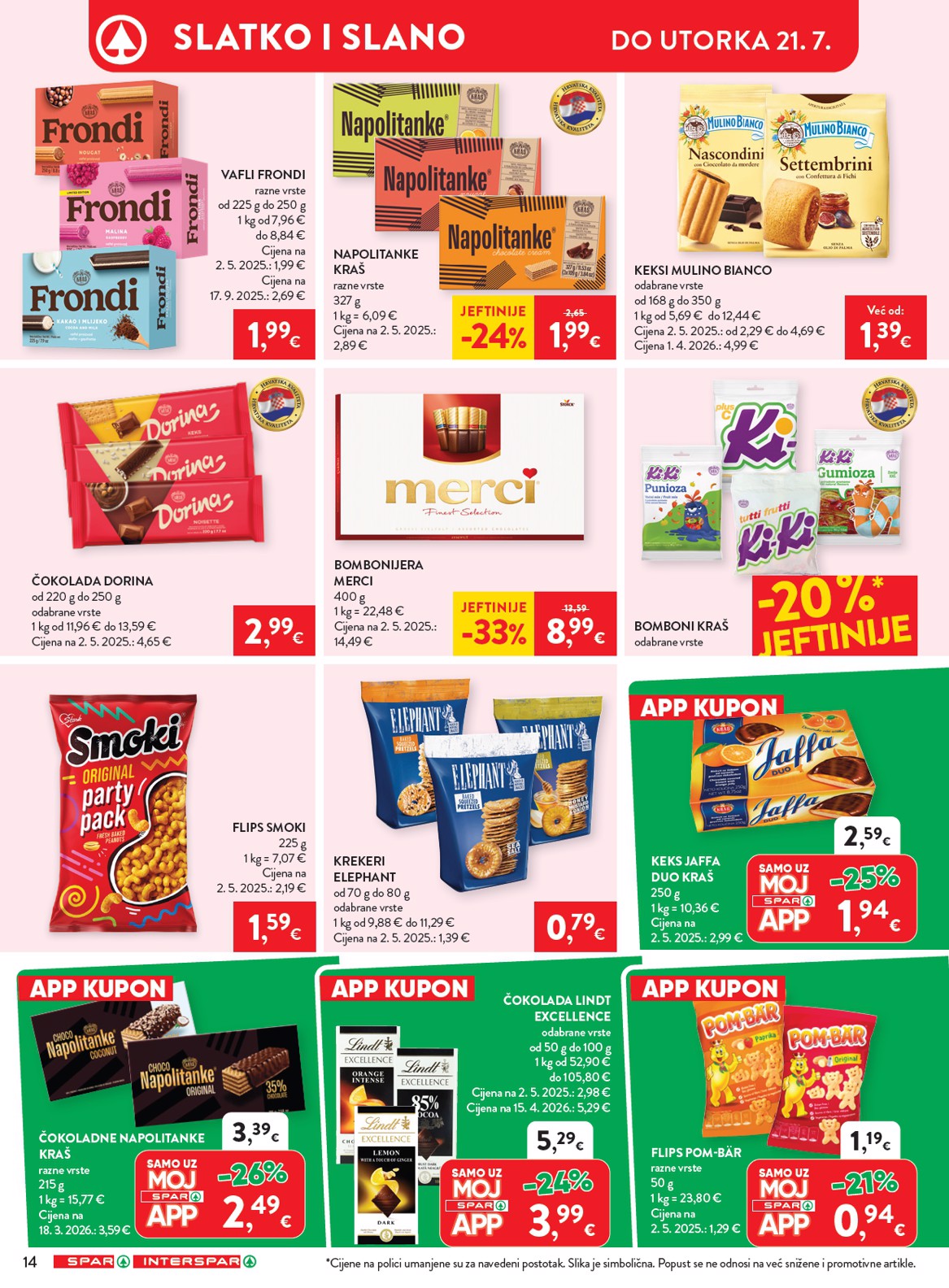 spar - Novi SPAR katalog od srijede, 15.07.2026 do utorka, 21.07.2026 - page: 19
