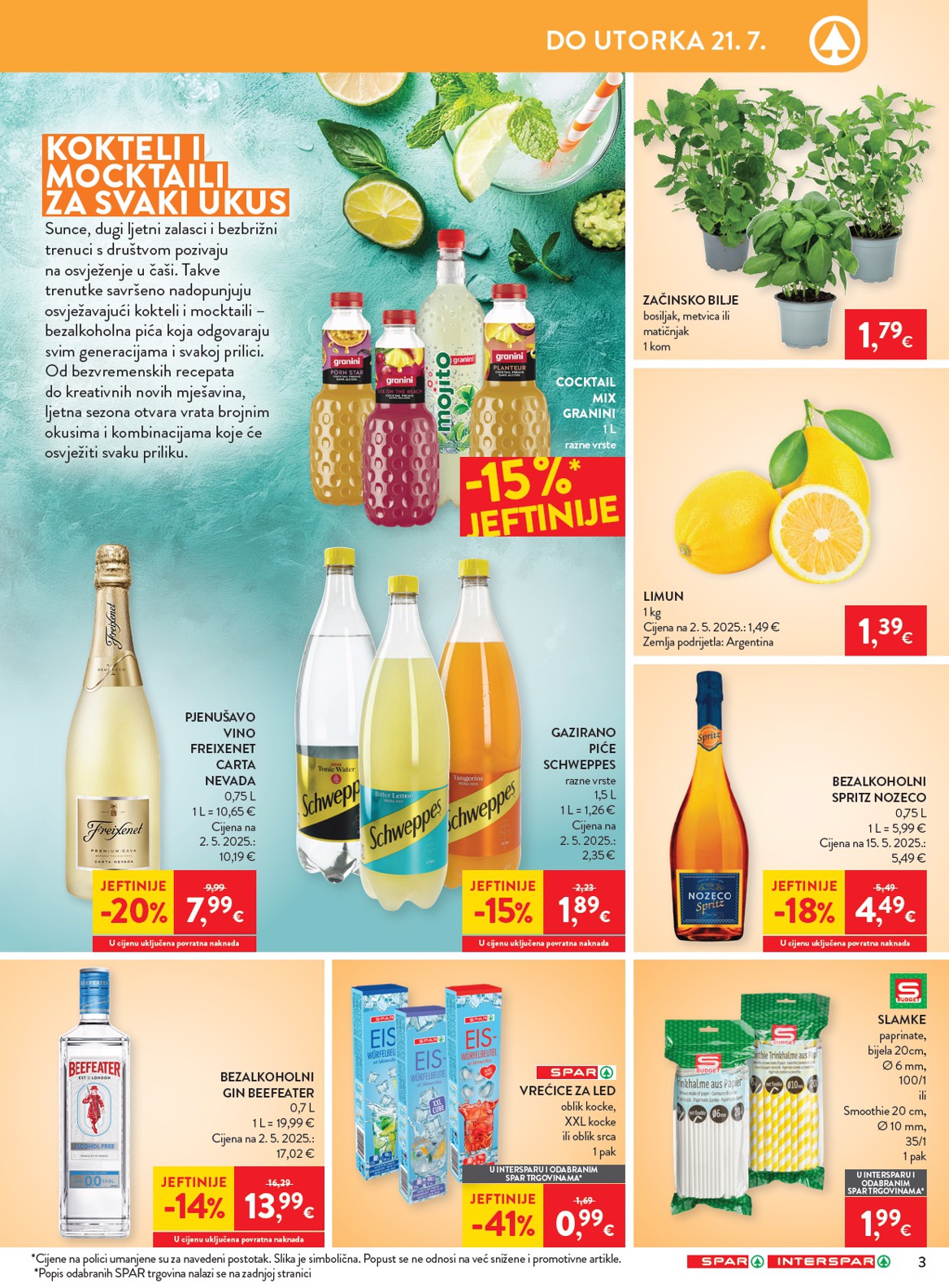 spar - Novi SPAR katalog od srijede, 15.07.2026 do utorka, 21.07.2026 - page: 3