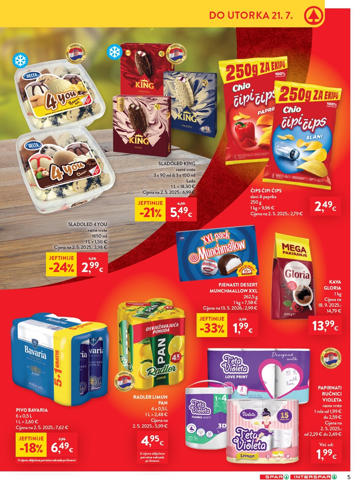 spar - Novi SPAR katalog od srijede, 15.07.2026 do utorka, 21.07.2026 - page: 5