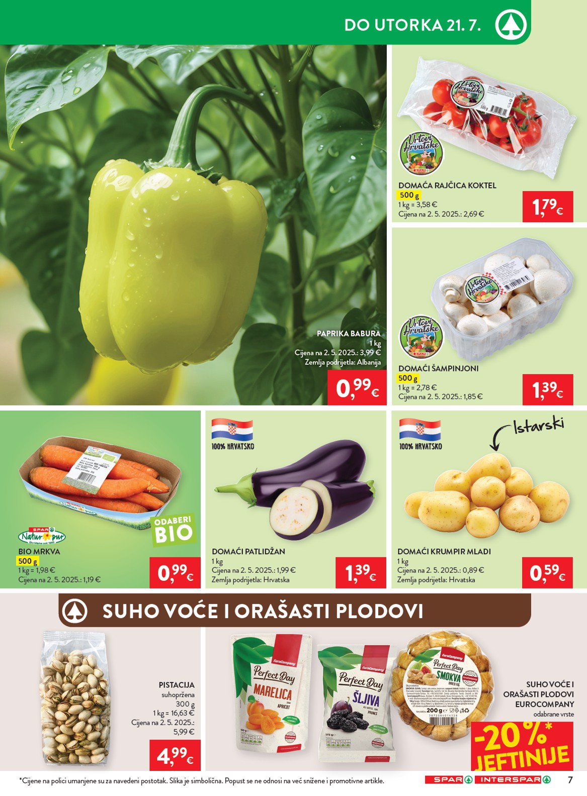spar - Novi SPAR katalog od srijede, 15.07.2026 do utorka, 21.07.2026 - page: 7