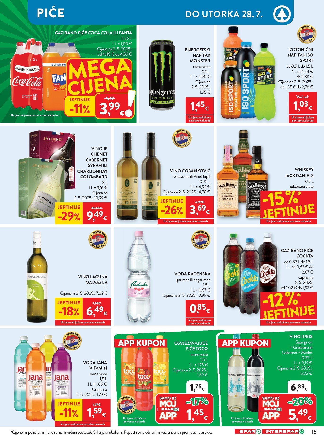 spar - Novi SPAR katalog od srijede, 22.07.2026 do utorka, 28.07.2026 - page: 24