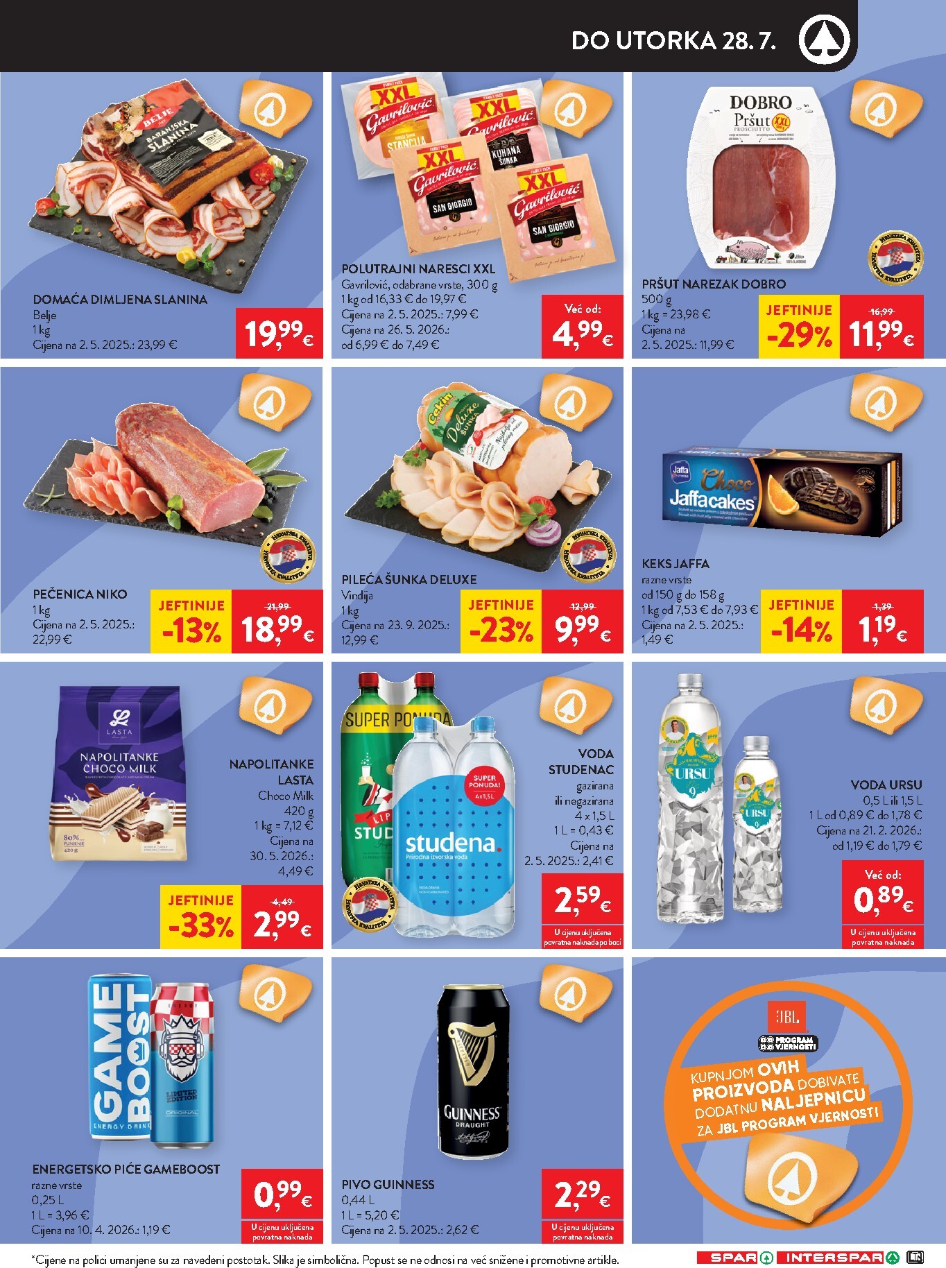 spar - Novi SPAR katalog od srijede, 22.07.2026 do utorka, 28.07.2026 - page: 19