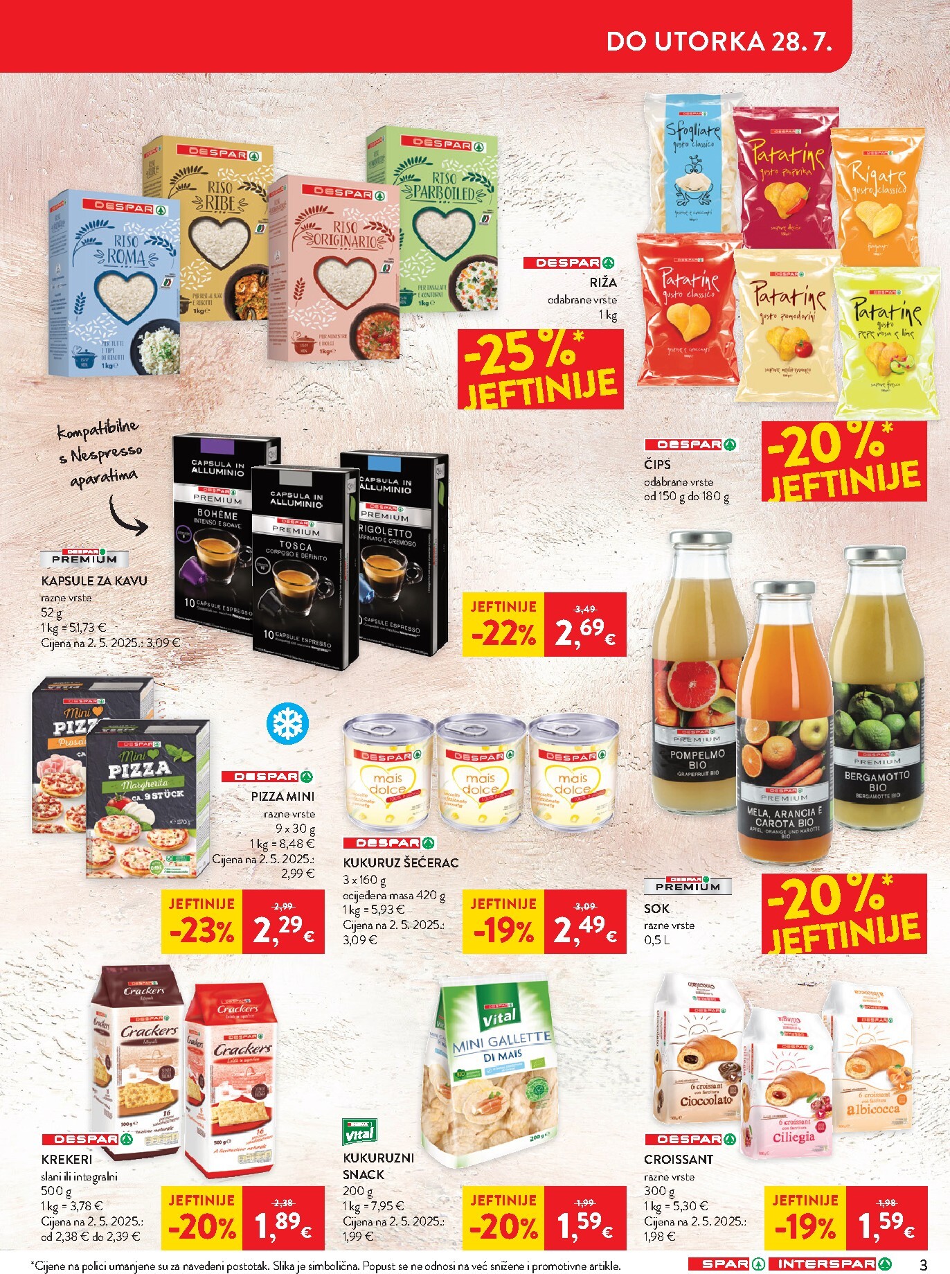 spar - Novi SPAR katalog od srijede, 22.07.2026 do utorka, 28.07.2026 - page: 3