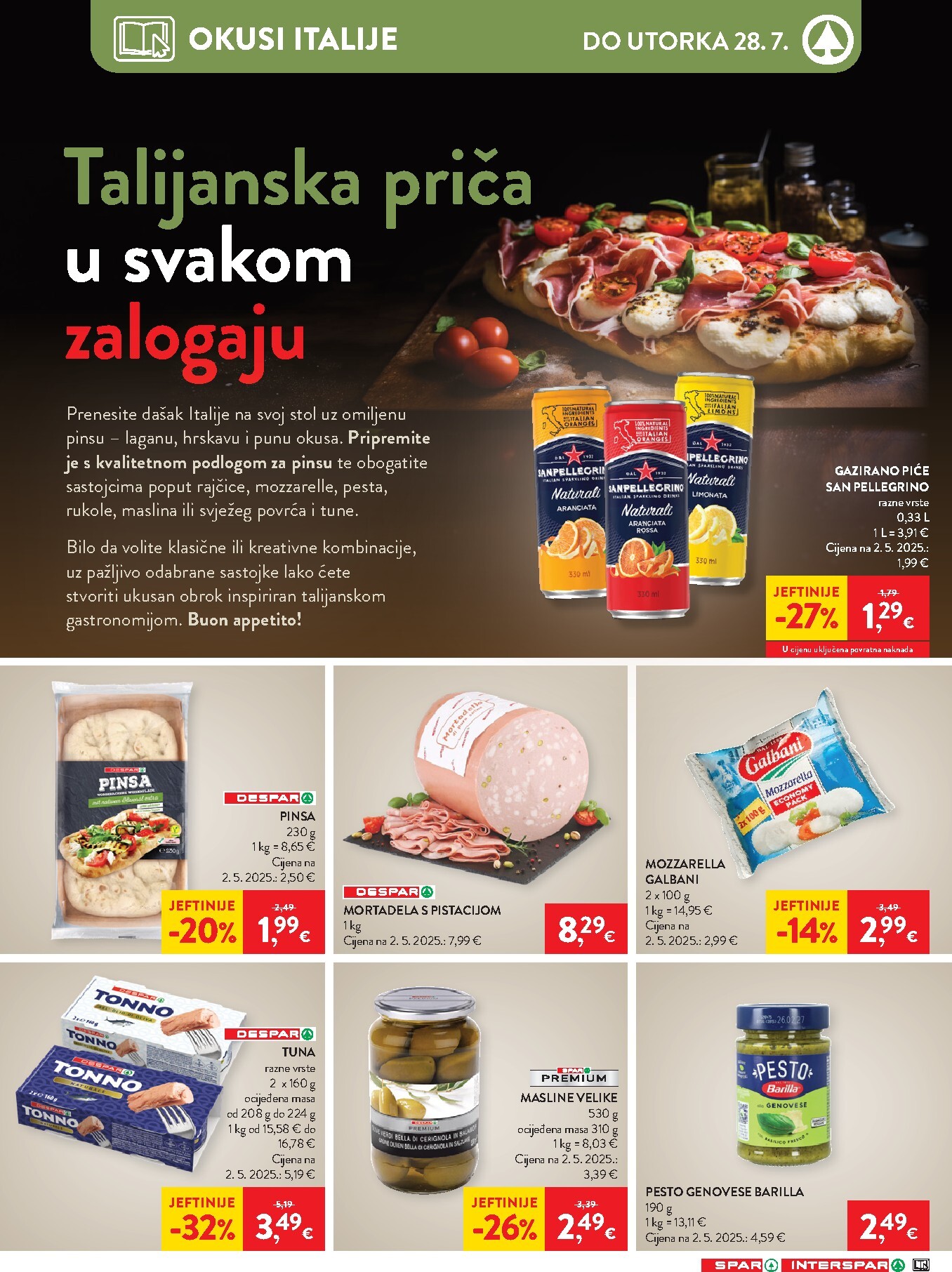 spar - Novi SPAR katalog od srijede, 22.07.2026 do utorka, 28.07.2026 - page: 4