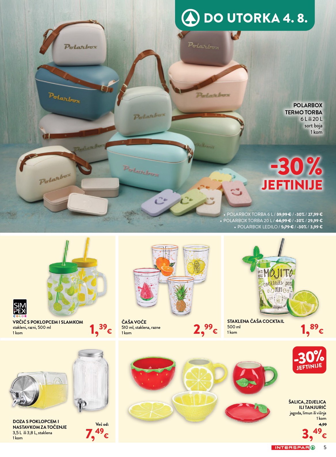spar - Aktualni katalog Interspar - Ljeto od srijede, 27.05.2026 do utorka, 04.08.2026 - page: 8