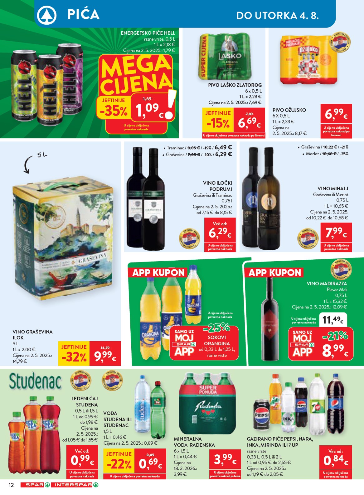 spar - Novi SPAR katalog od srijede, 29.07.2026 do utorka, 04.08.2026 - page: 19