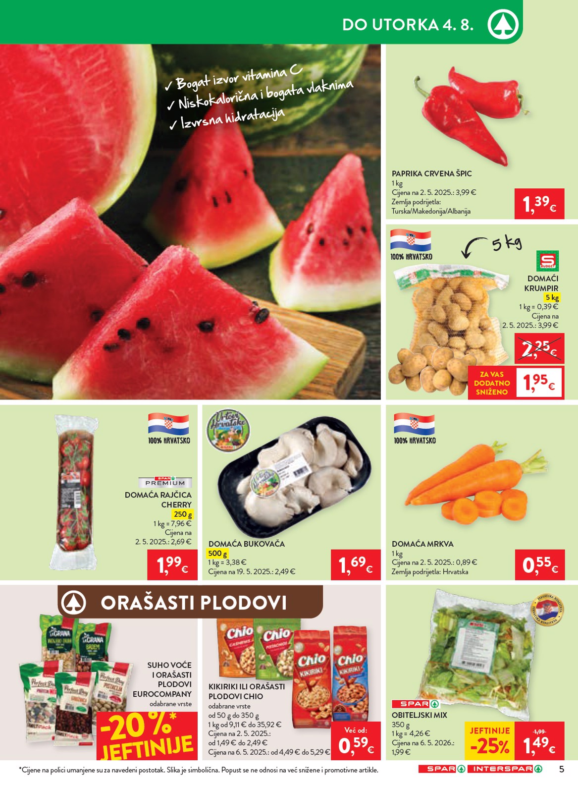 spar - Novi SPAR katalog od srijede, 29.07.2026 do utorka, 04.08.2026 - page: 5