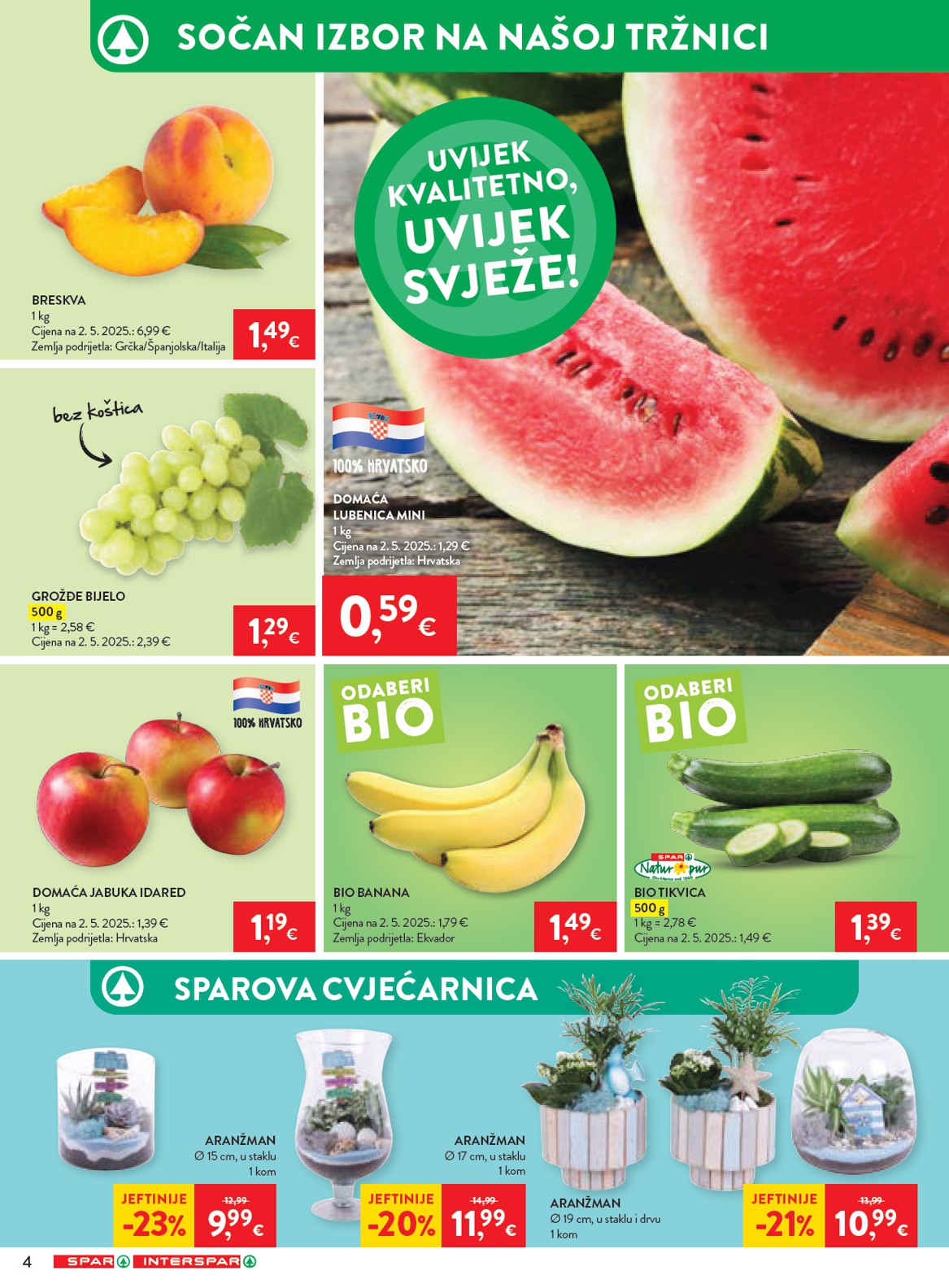 spar - Novi SPAR katalog od srijede, 29.07.2026 do utorka, 04.08.2026 - page: 4