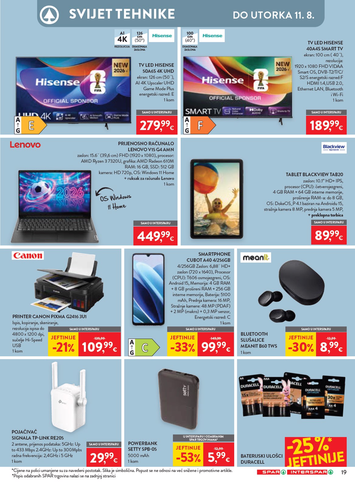 spar - Novi SPAR katalog od srijede, 29.07.2026 do utorka, 04.08.2026 - page: 33