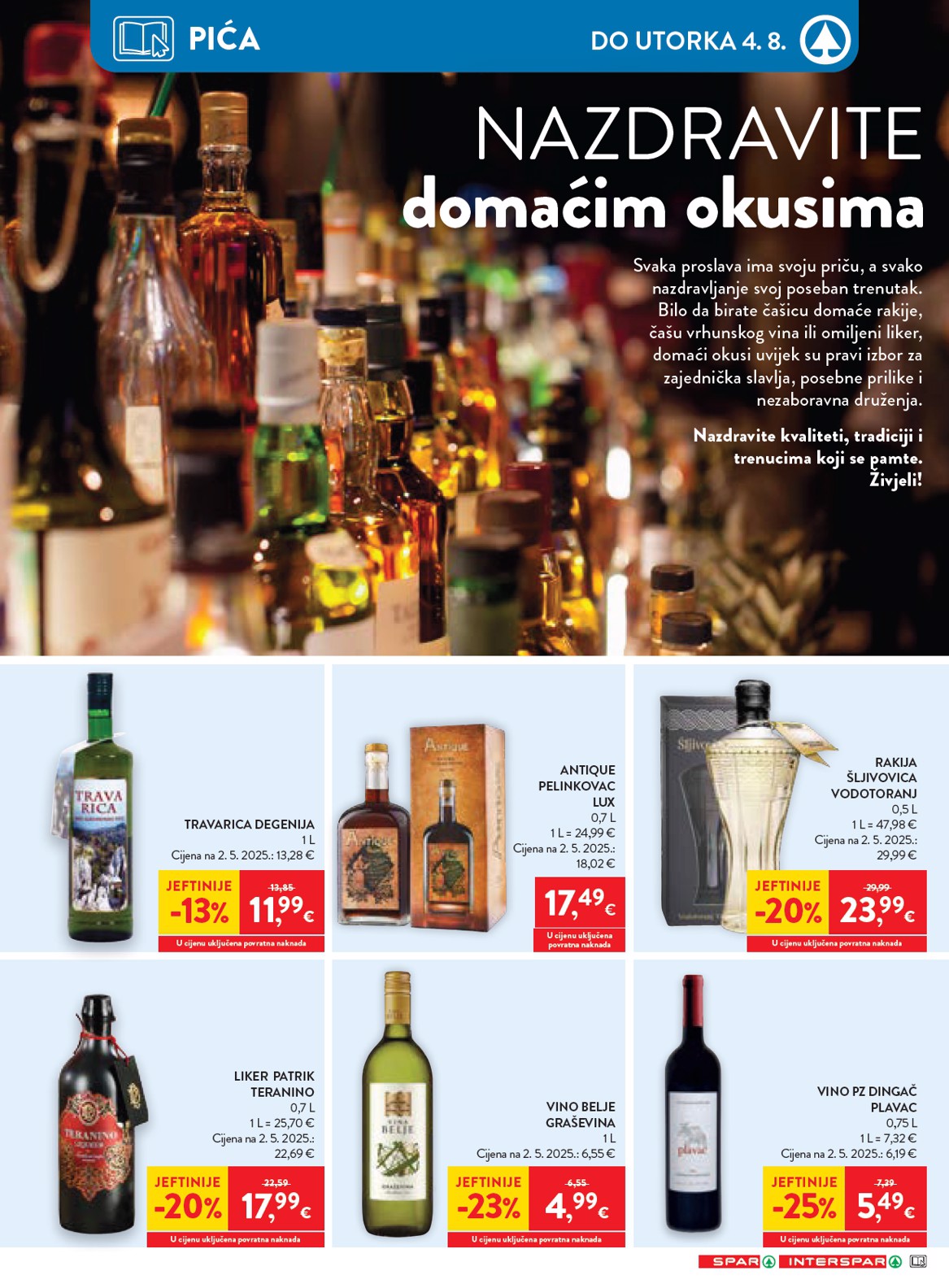 spar - Novi SPAR katalog od srijede, 29.07.2026 do utorka, 04.08.2026 - page: 21