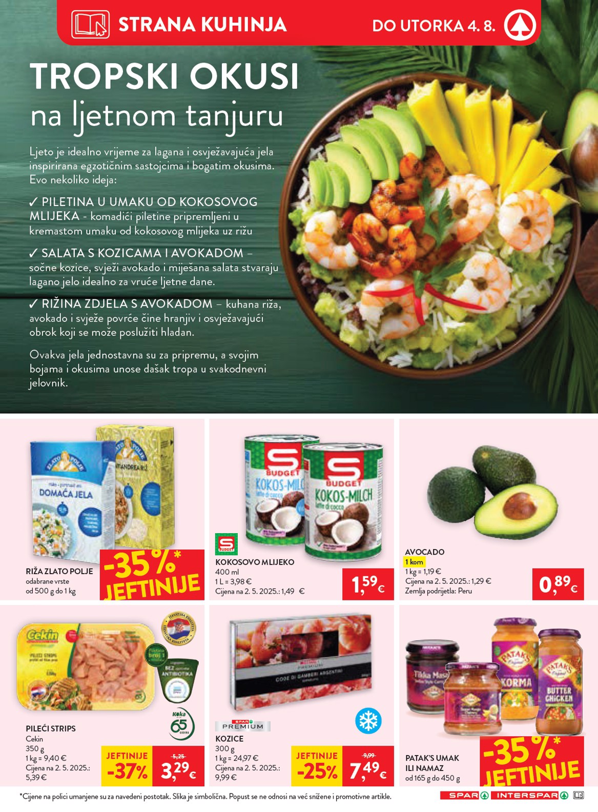 spar - Novi SPAR katalog od srijede, 29.07.2026 do utorka, 04.08.2026 - page: 8