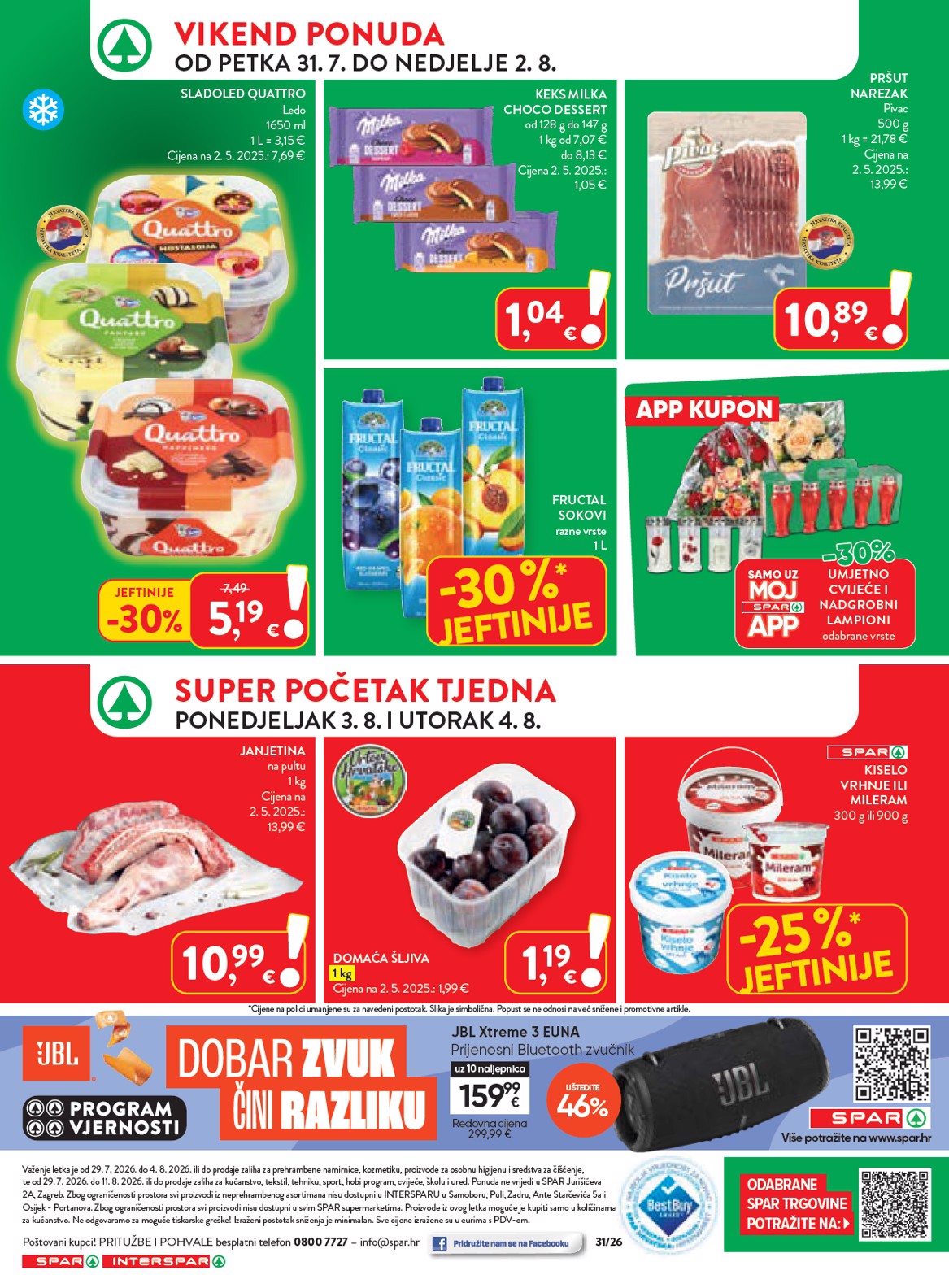 spar - Novi SPAR katalog od srijede, 29.07.2026 do utorka, 04.08.2026 - page: 38