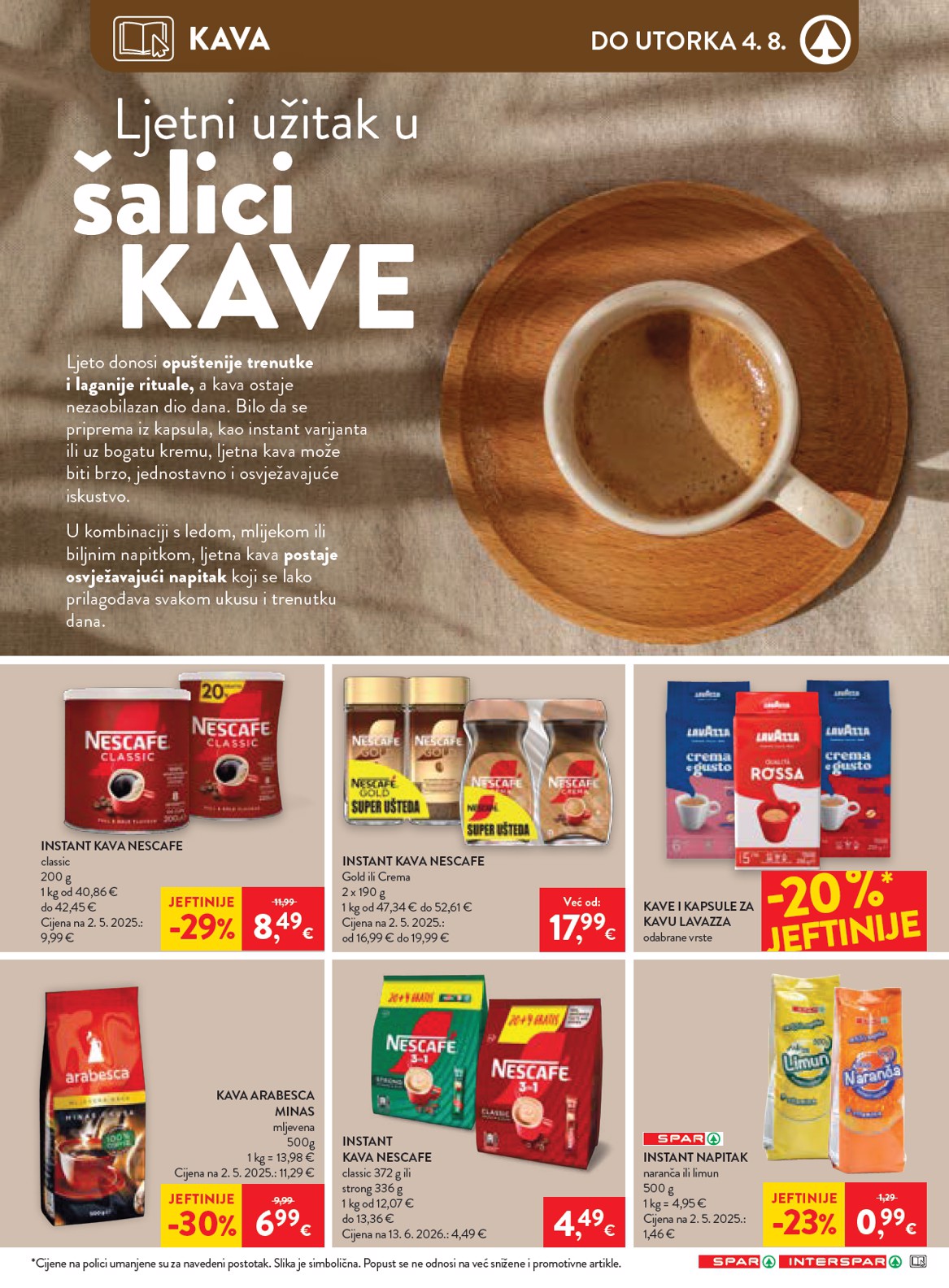 spar - Novi SPAR katalog od srijede, 29.07.2026 do utorka, 04.08.2026 - page: 22
