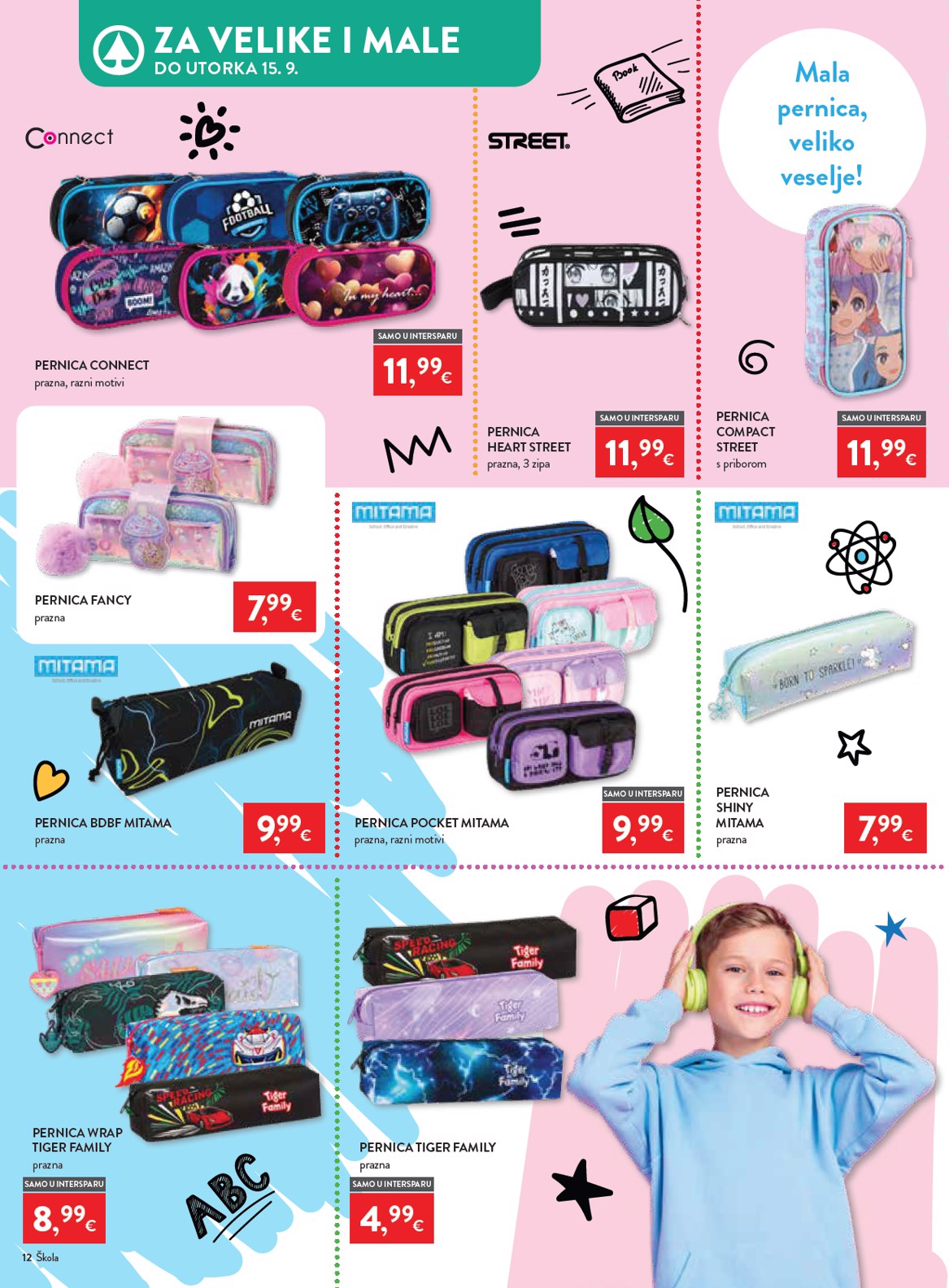 spar - Aktualni katalog INTERSPAR - Škola od srijede, 29.07.2026 do utorka, 15.09.2026 - page: 12