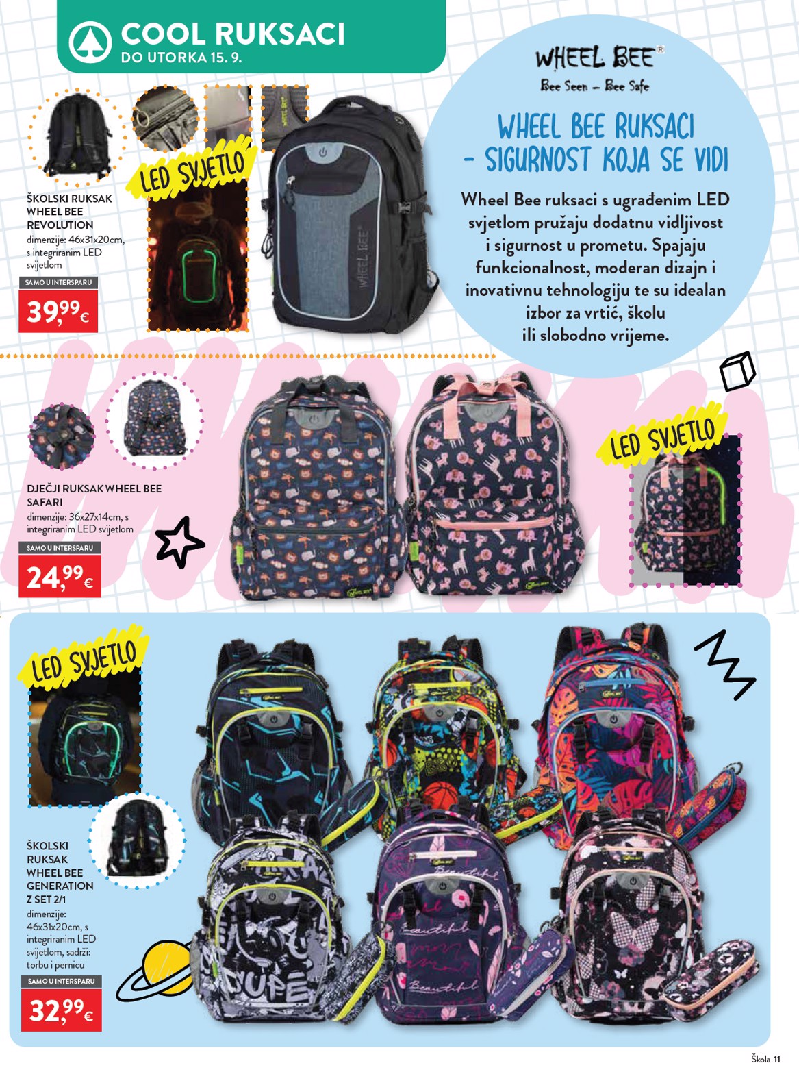 spar - Aktualni katalog INTERSPAR - Škola od srijede, 29.07.2026 do utorka, 15.09.2026 - page: 11