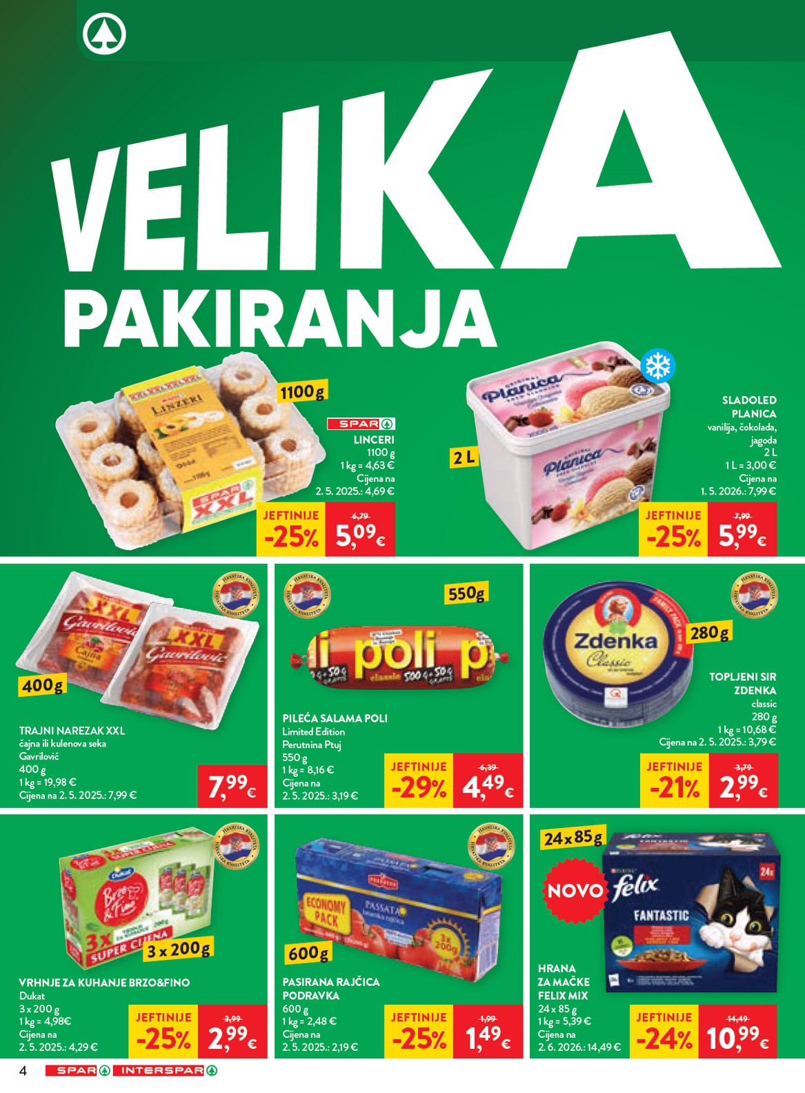 spar - Novi SPAR katalog od četvrtka, 06.08.2026 do utorka, 11.08.2026 - page: 4