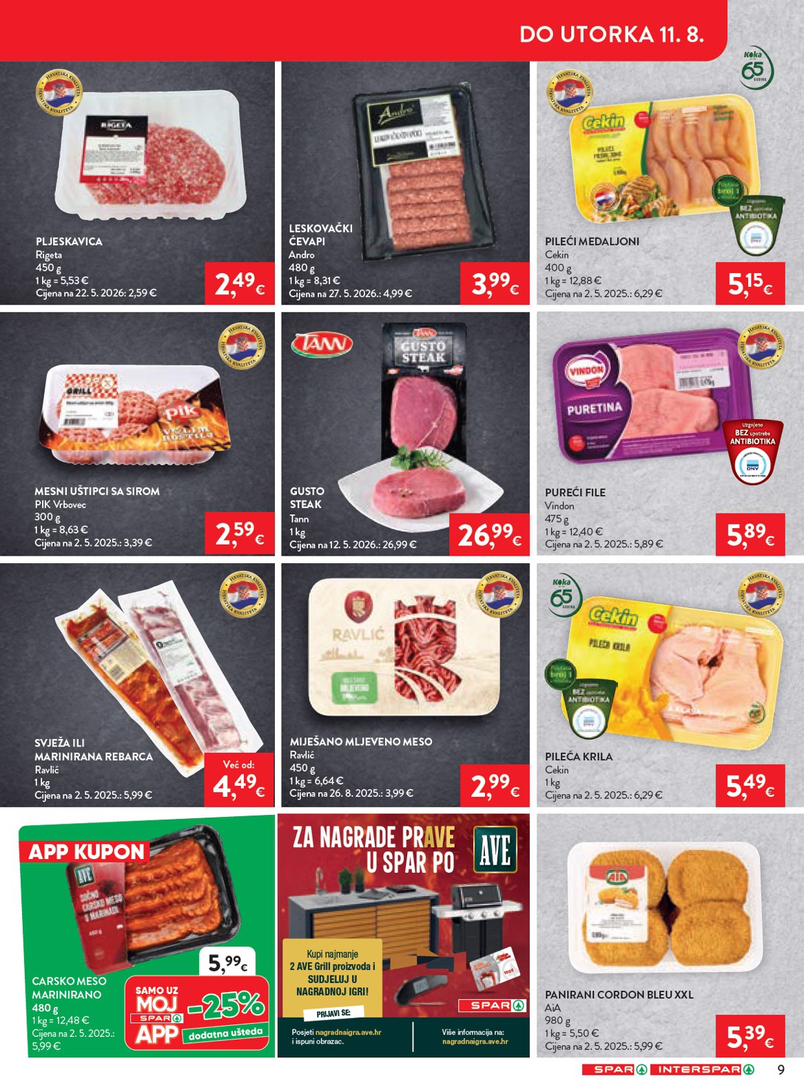 spar - Novi SPAR katalog od četvrtka, 06.08.2026 do utorka, 11.08.2026 - page: 9