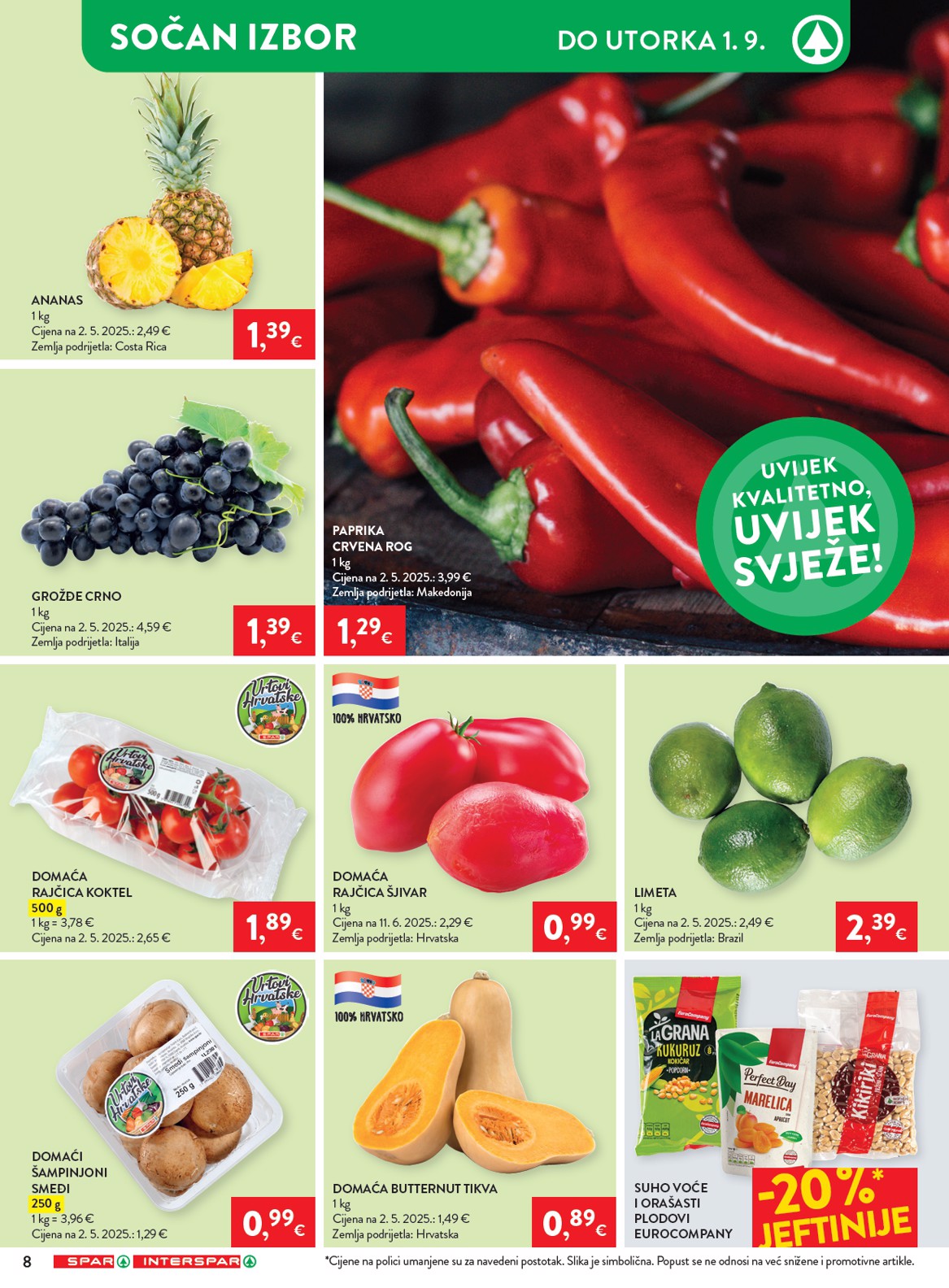 spar - Novi SPAR katalog od srijede, 26.08.2026 do utorka, 01.09.2026 - page: 14