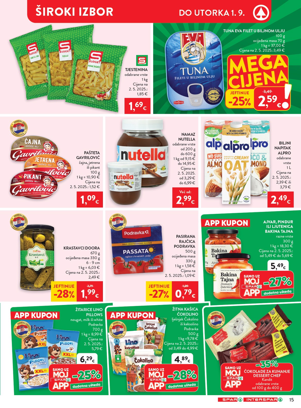 spar - Novi SPAR katalog od srijede, 26.08.2026 do utorka, 01.09.2026 - page: 21