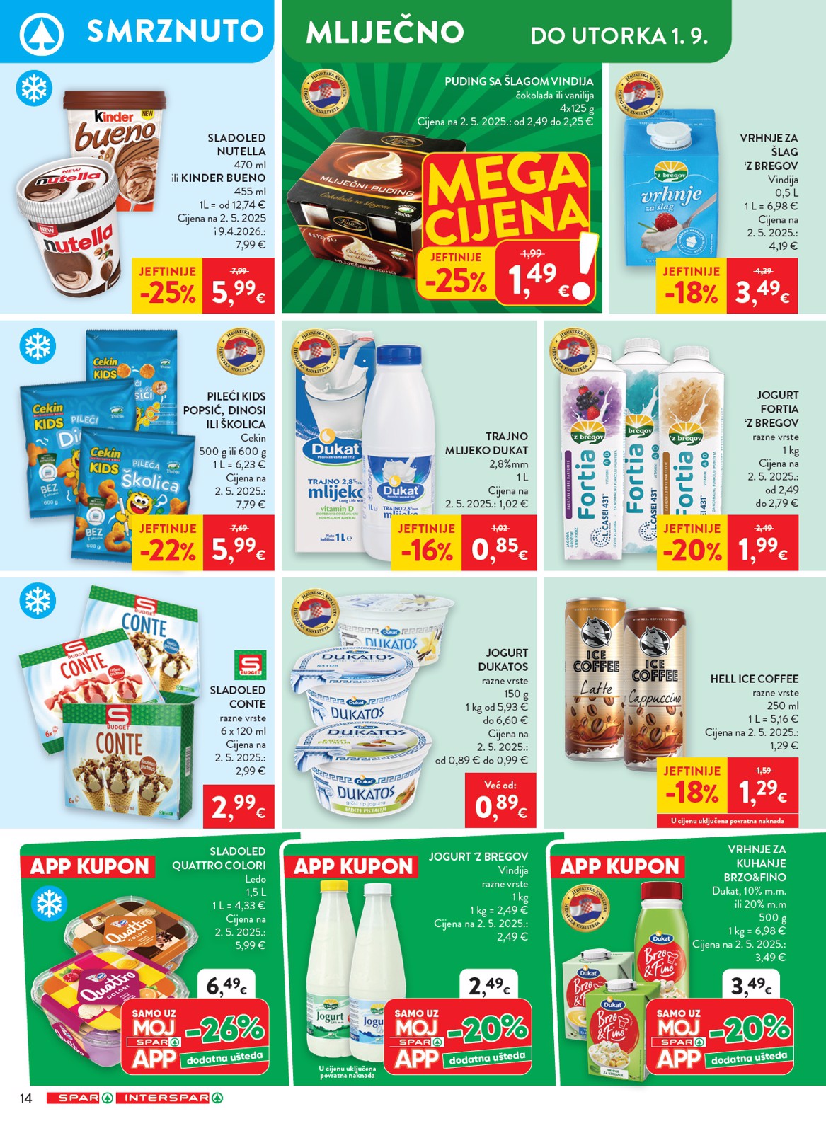 spar - Novi SPAR katalog od srijede, 26.08.2026 do utorka, 01.09.2026 - page: 20