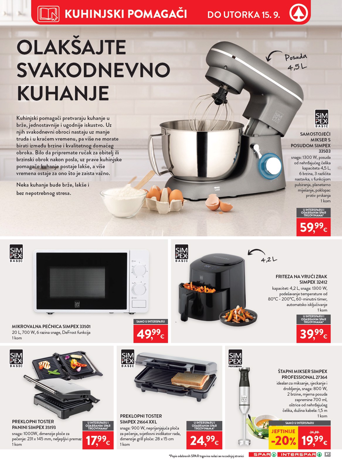 spar - Novi SPAR katalog od srijede, 02.09.2026 do utorka, 08.09.2026 - page: 29