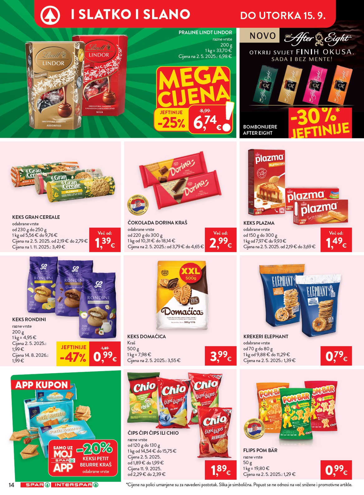 spar - Novi SPAR katalog od srijede, 09.09.2026 do utorka, 15.09.2026 - page: 21