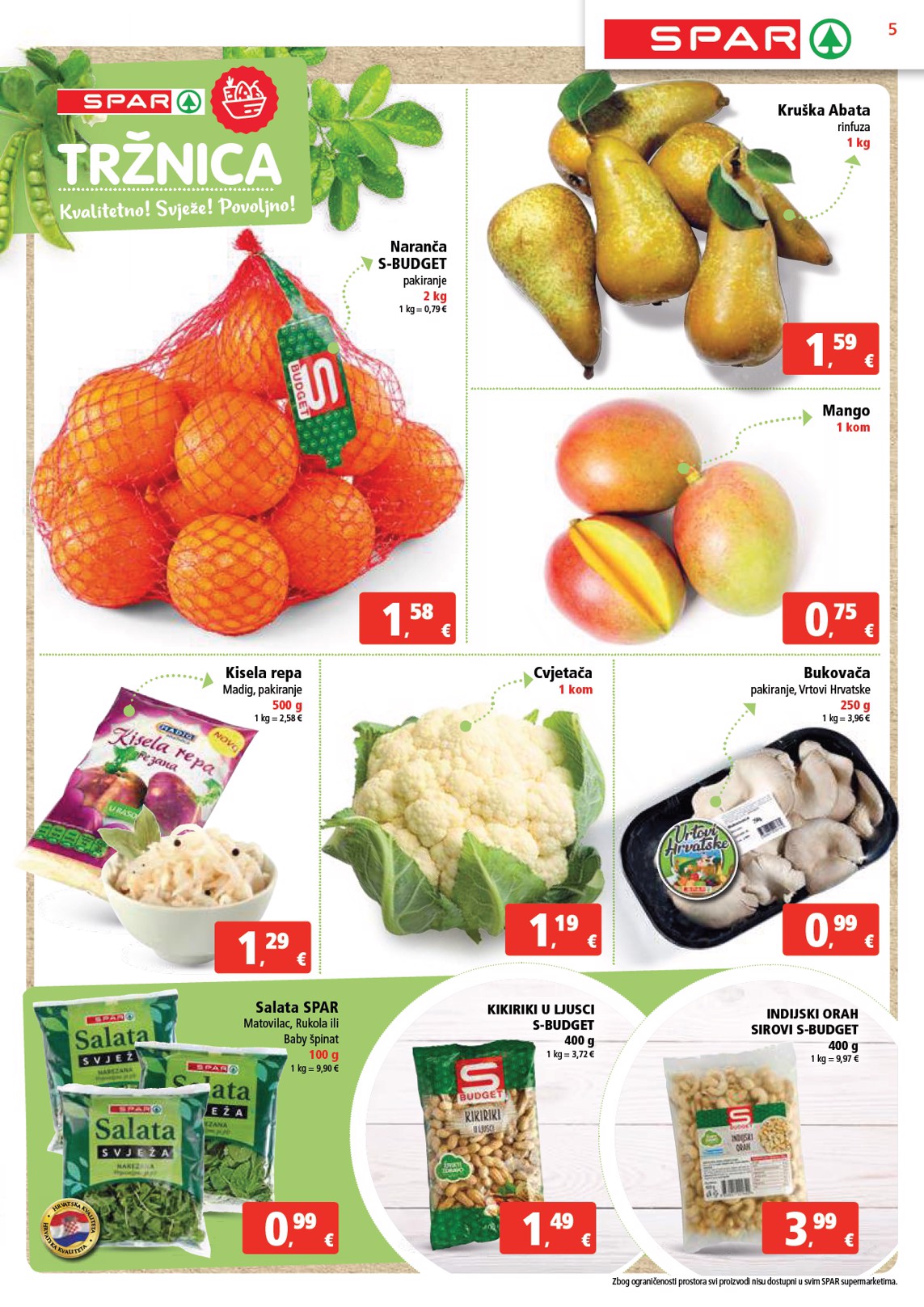 spar - SPAR katalog vrijedi od 26.02. do 04.03. - page: 5