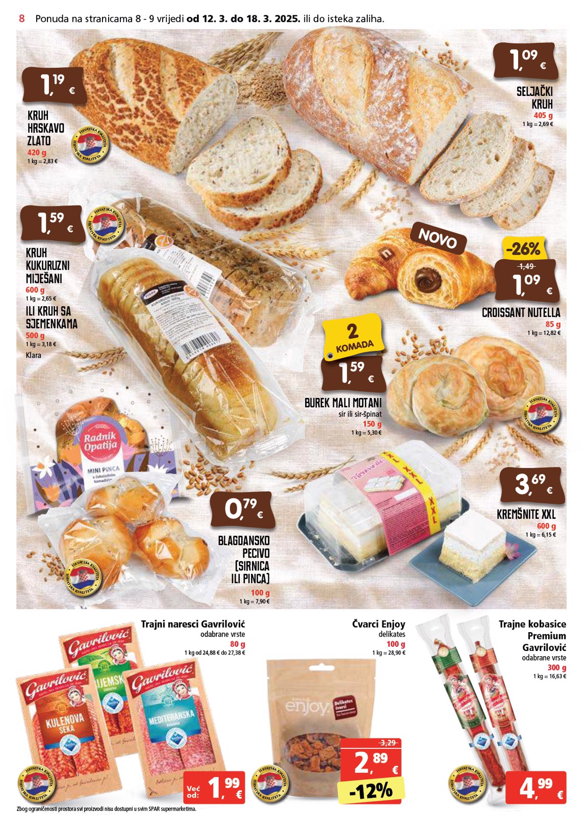 spar - SPAR katalog vrijedi od 12.03. do 18.03. - page: 8