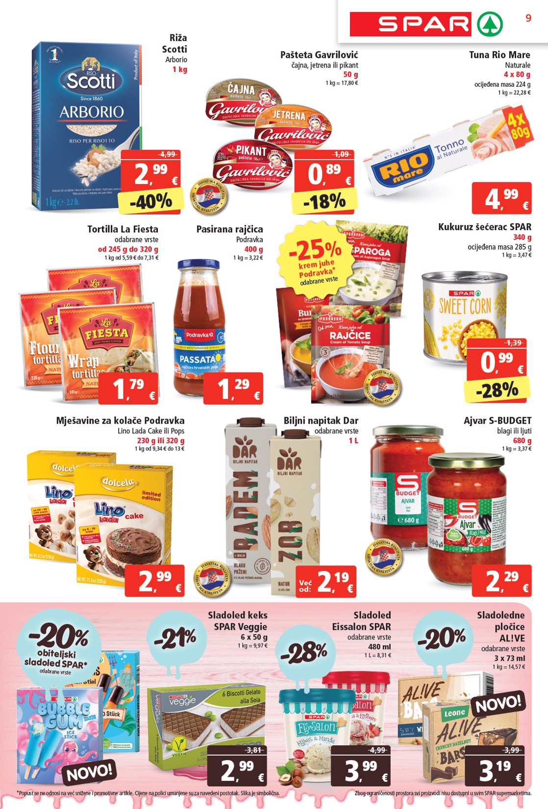 spar - SPAR katalog vrijedi od 07.05. do 13.05. - page: 9