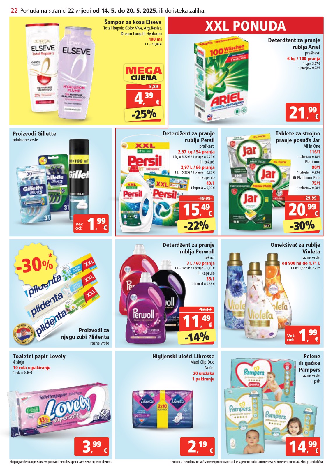 spar - Prelistajte ovaj SPAR katalog, vrijedi od 14.05. do 20.05. - page: 22