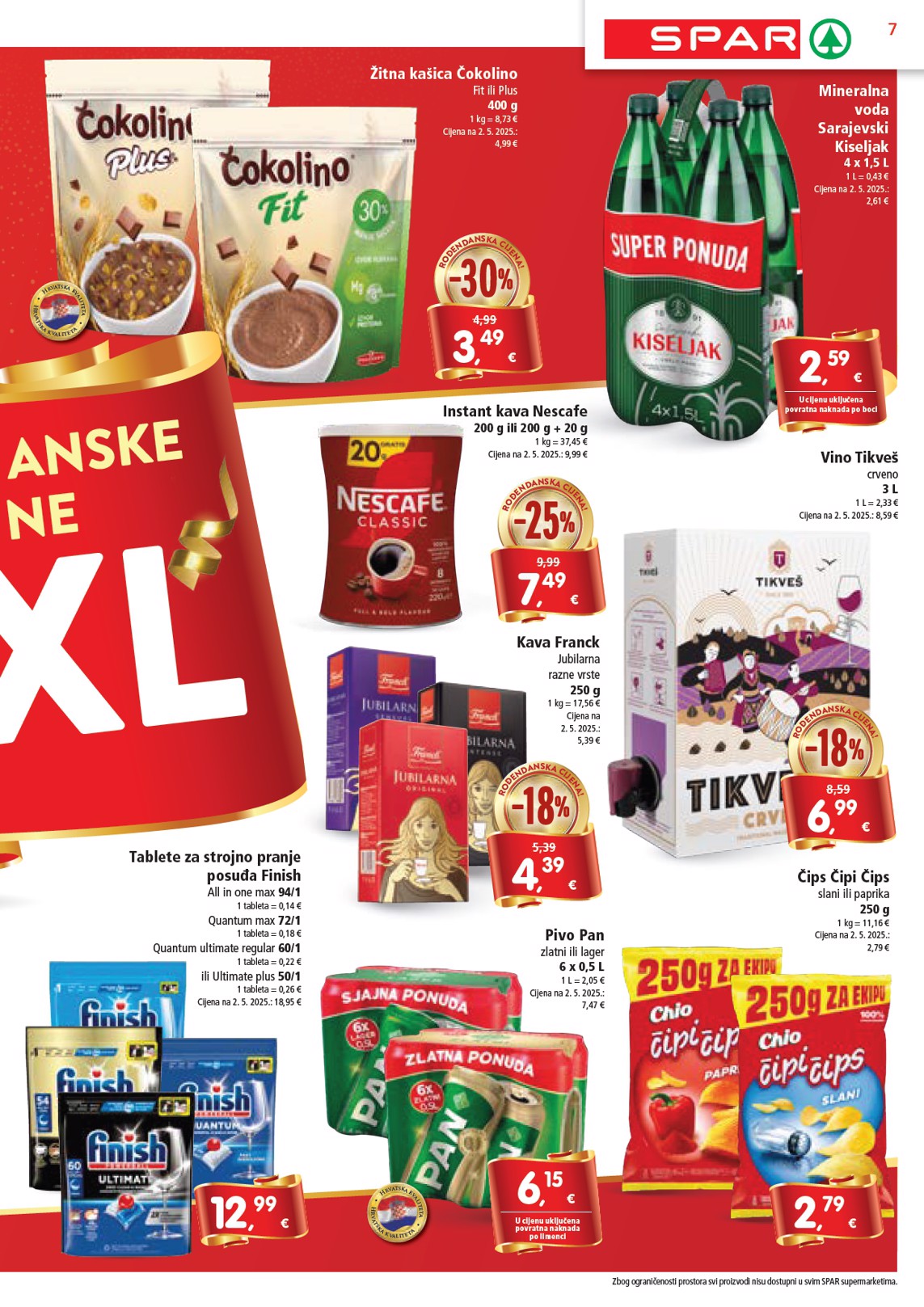 spar - Prelistajte ovaj SPAR katalog, vrijedi od 28.05. do 03.06. - page: 7