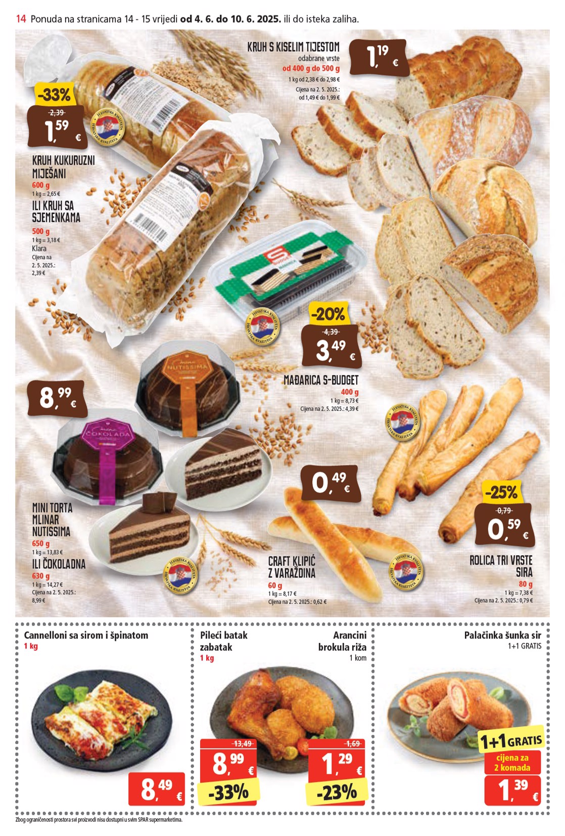 spar - Prelistajte ovaj SPAR katalog, vrijedi od 04.06. do 10.06. - page: 14
