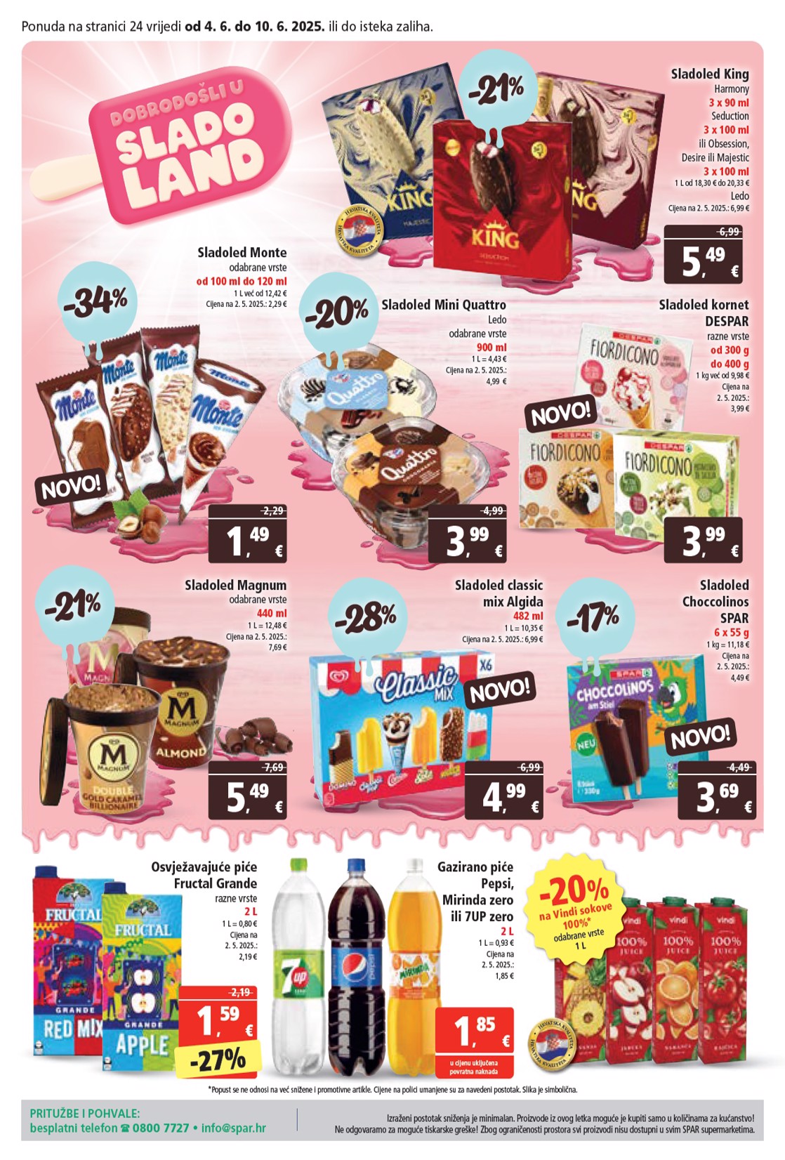 spar - Prelistajte ovaj SPAR katalog, vrijedi od 04.06. do 10.06. - page: 24