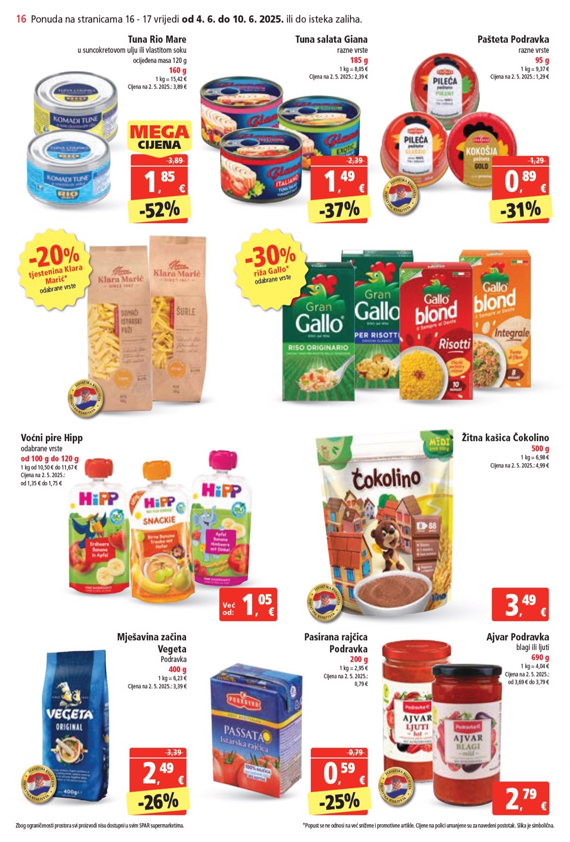 spar - Prelistajte ovaj SPAR katalog, vrijedi od 04.06. do 10.06. - page: 16