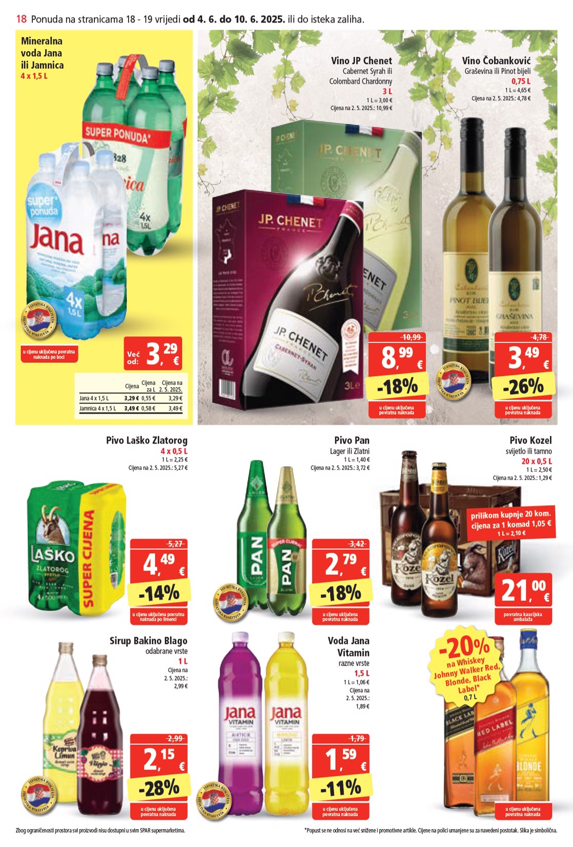 spar - Prelistajte ovaj SPAR katalog, vrijedi od 04.06. do 10.06. - page: 18