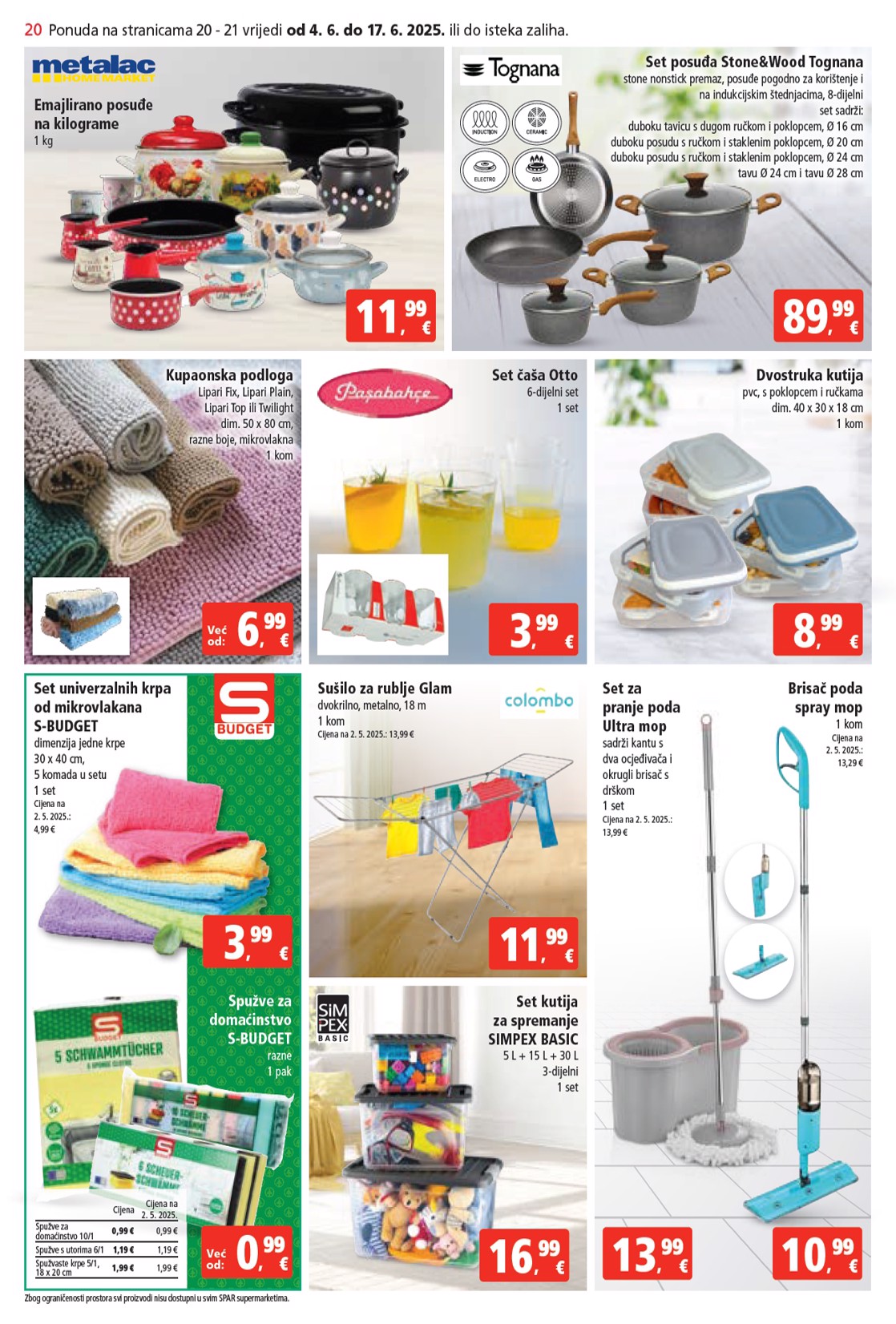 spar - Prelistajte ovaj SPAR katalog, vrijedi od 04.06. do 10.06. - page: 20
