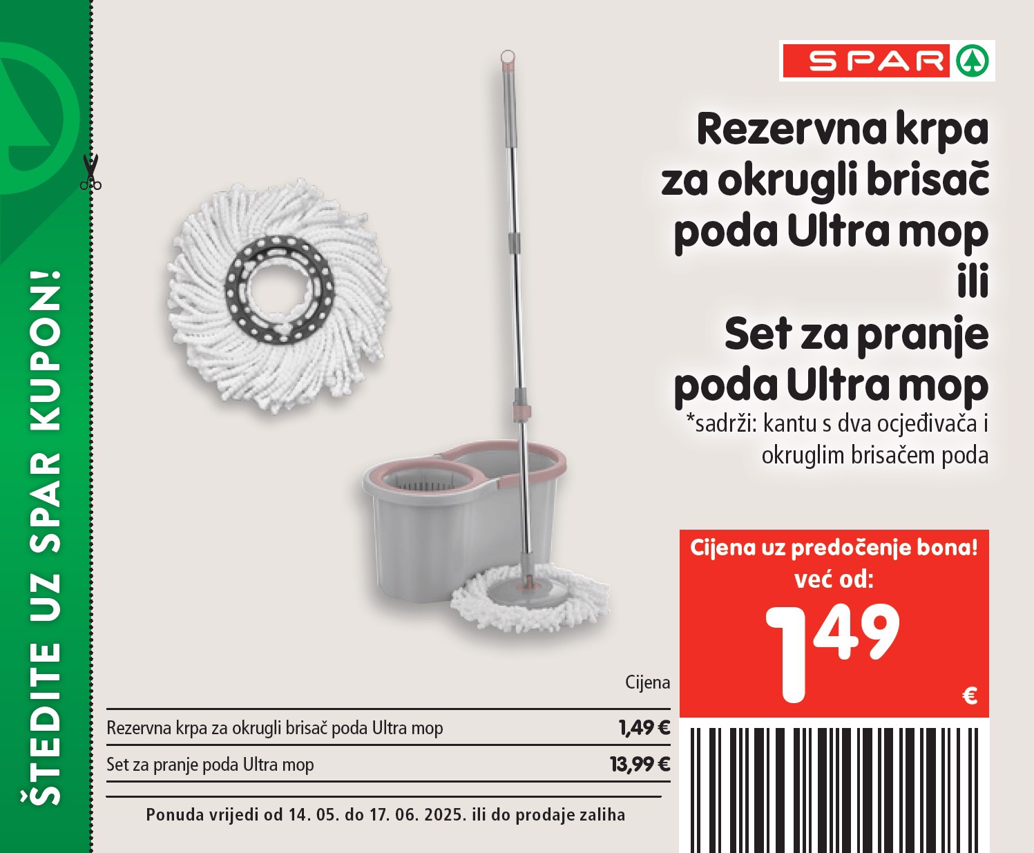 spar - Prelistajte ovaj SPAR - Kuponi katalog, vrijedi od 14.05. do 17.06. - page: 17