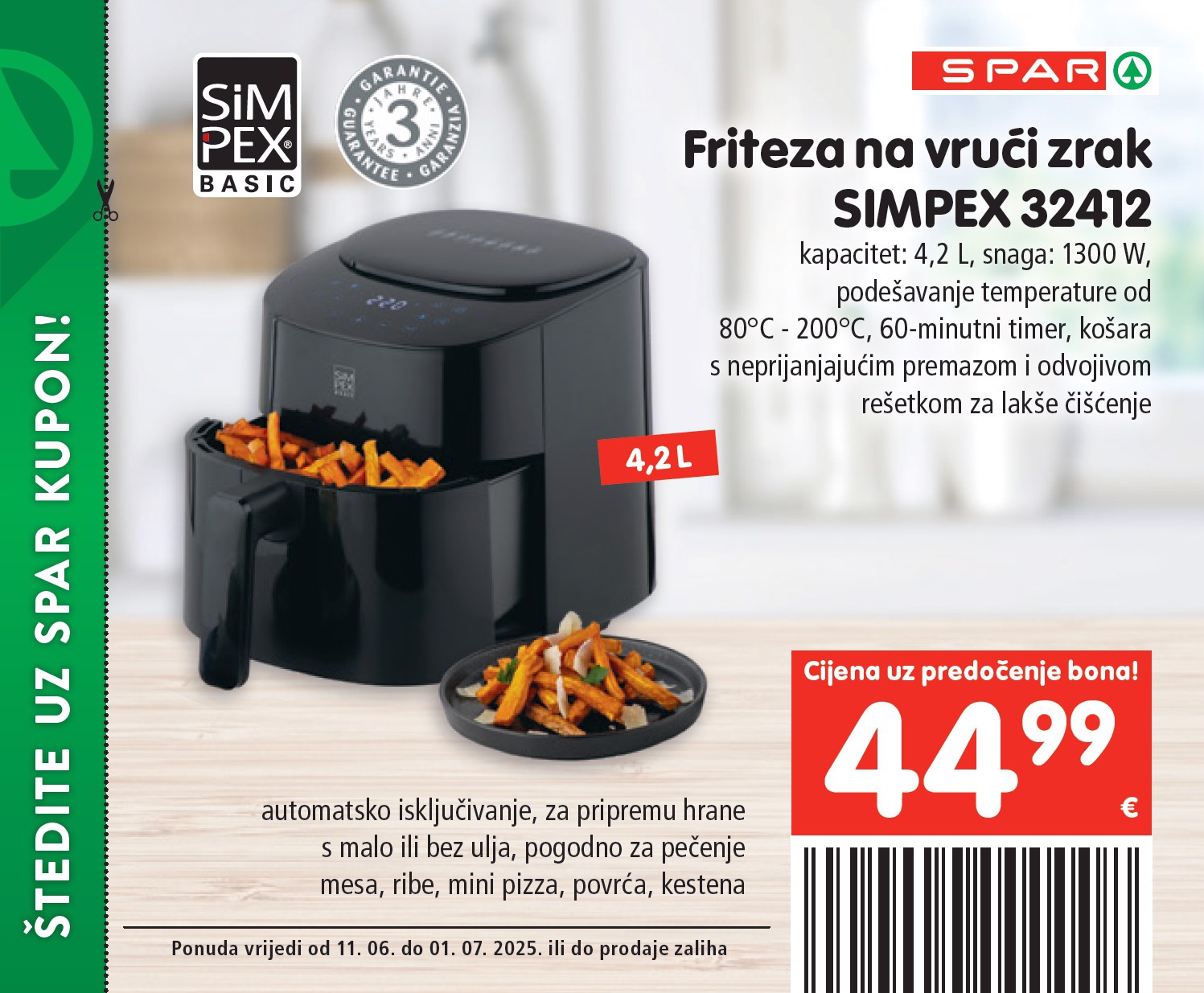 spar - Prelistajte katalog SPAR - Kuponi, vrijedi od 11.06. do 01.07. - page: 13