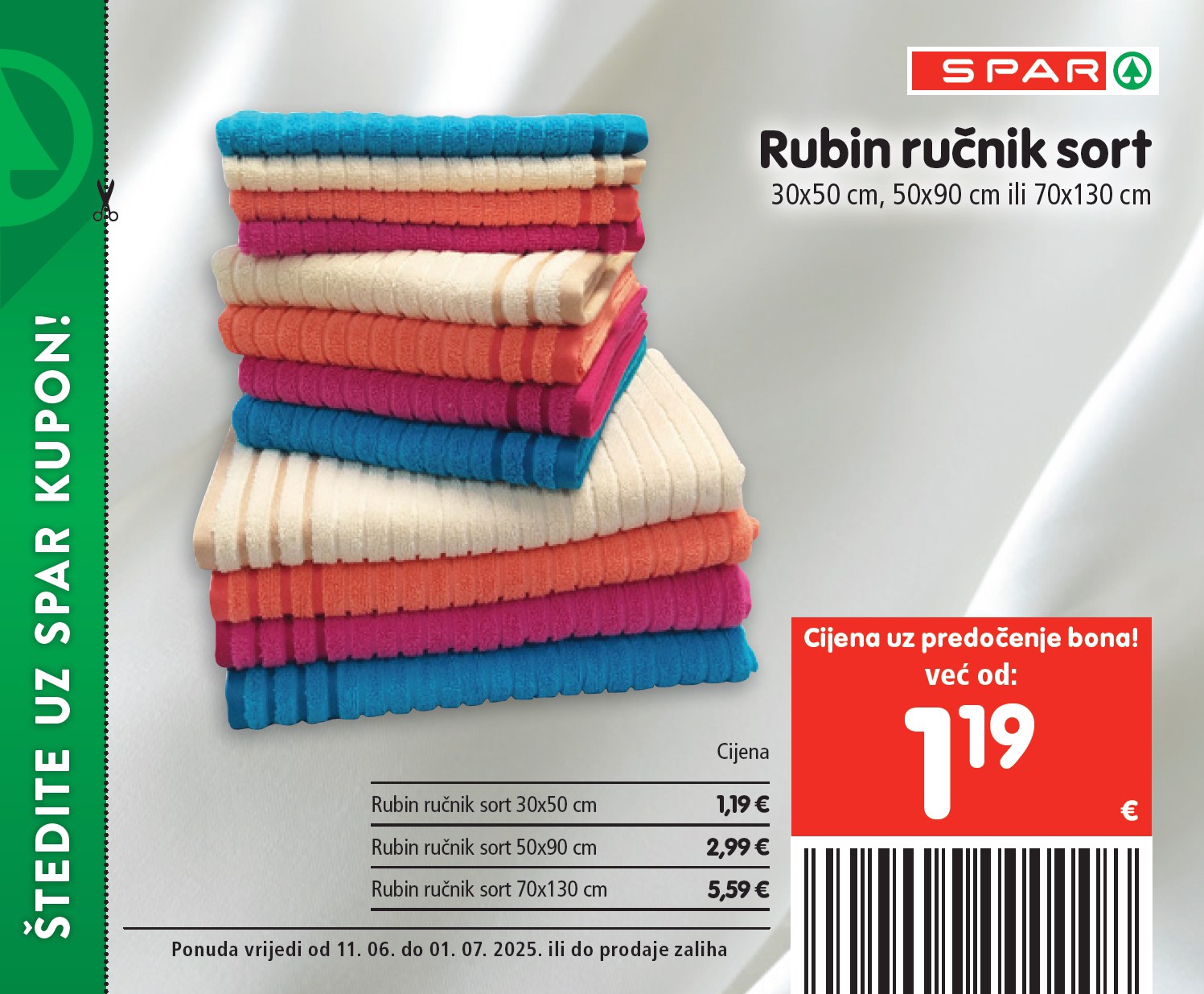 spar - Prelistajte katalog SPAR - Kuponi, vrijedi od 11.06. do 01.07. - page: 3