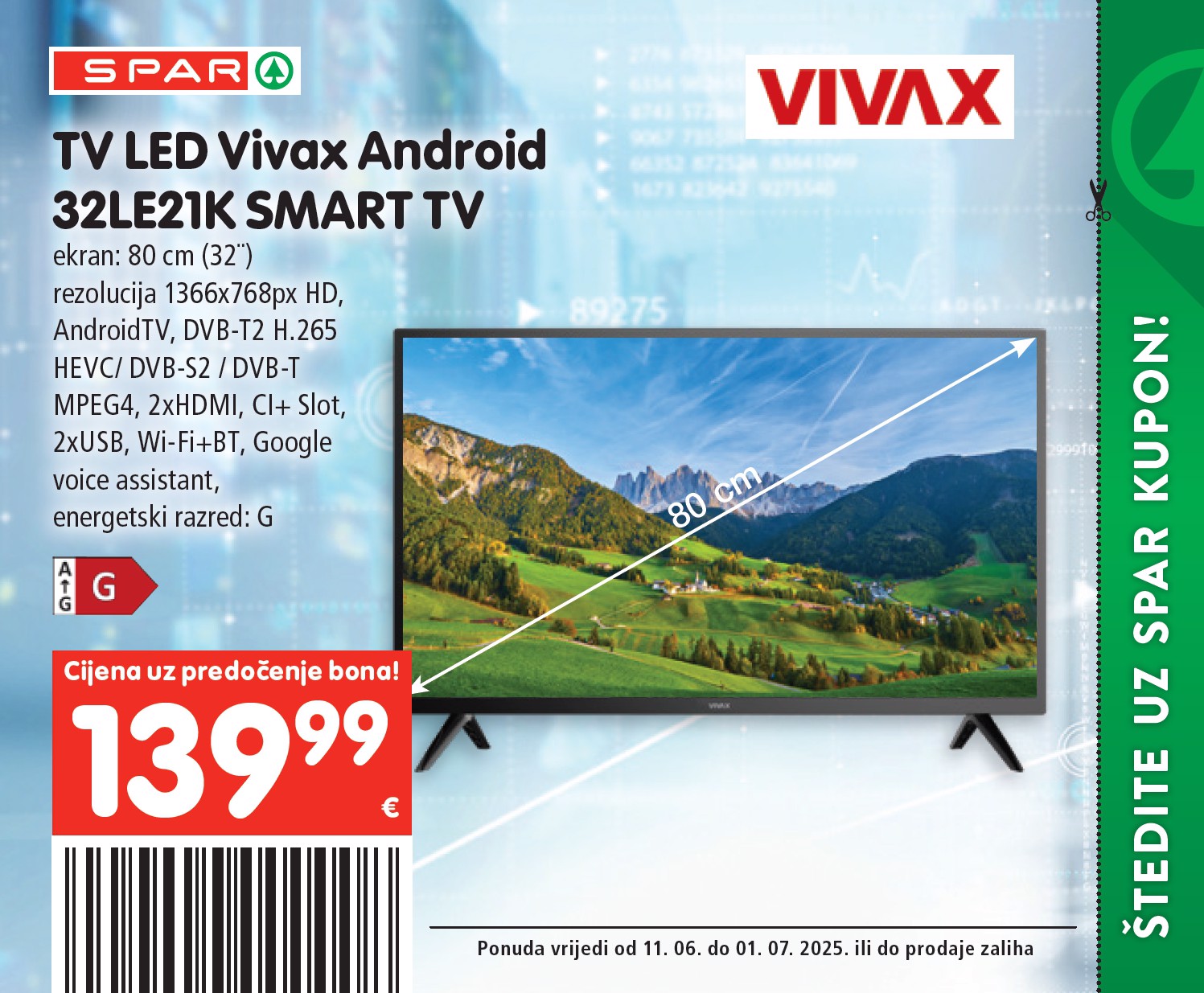 spar - Prelistajte katalog SPAR - Kuponi, vrijedi od 11.06. do 01.07. - page: 12
