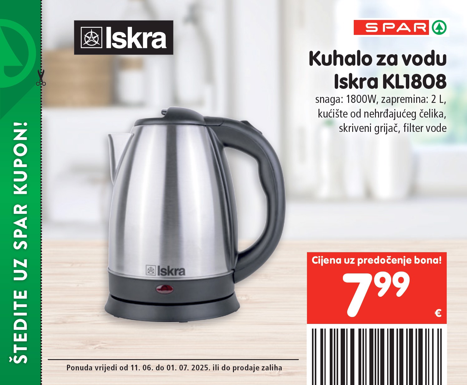 spar - Prelistajte katalog SPAR - Kuponi, vrijedi od 11.06. do 01.07. - page: 17