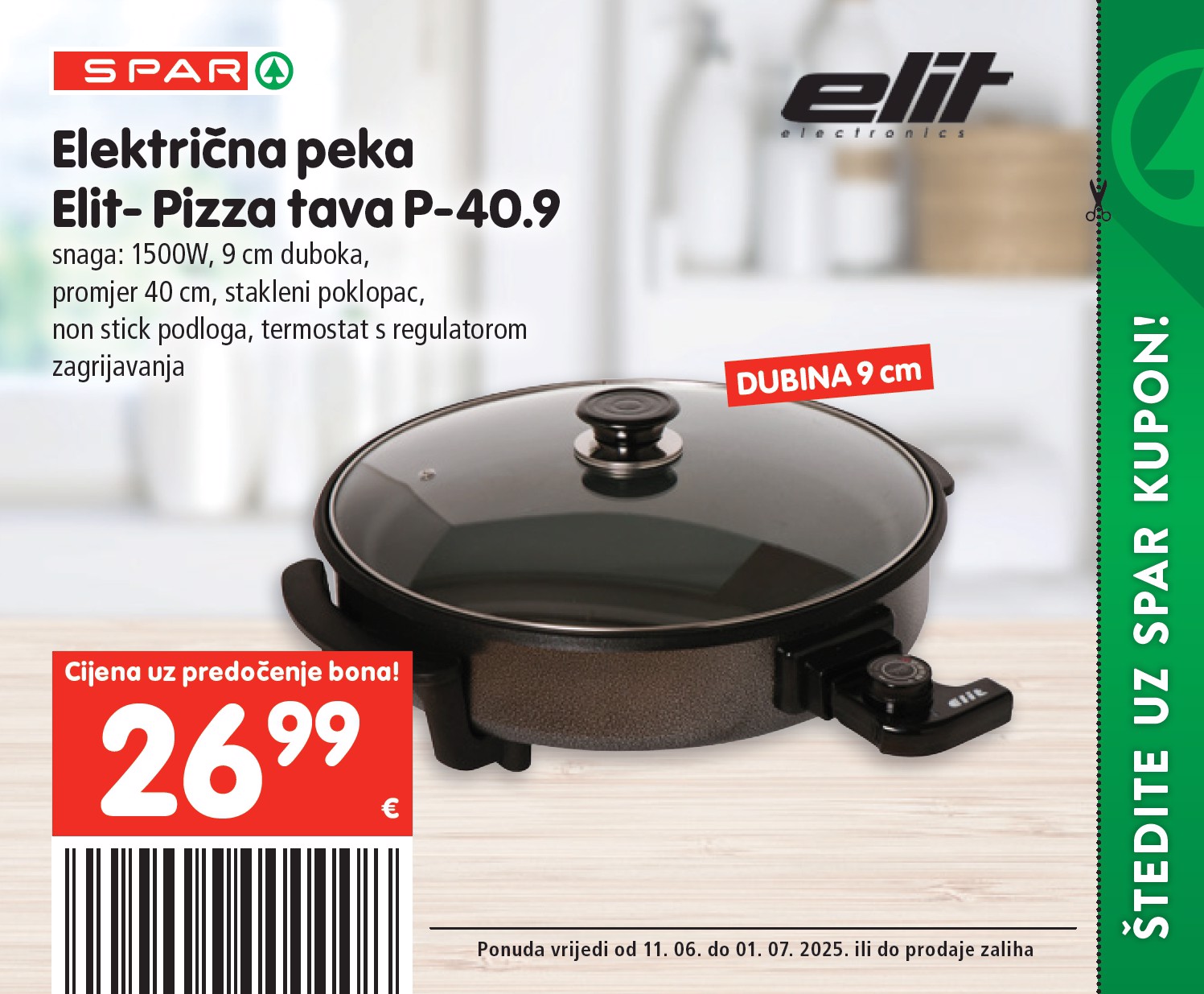 spar - Prelistajte katalog SPAR - Kuponi, vrijedi od 11.06. do 01.07. - page: 18