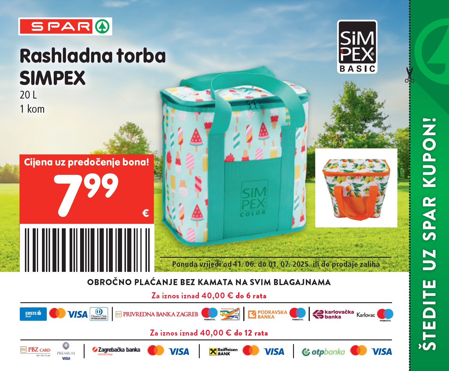 spar - Prelistajte katalog SPAR - Kuponi, vrijedi od 11.06. do 01.07. - page: 32