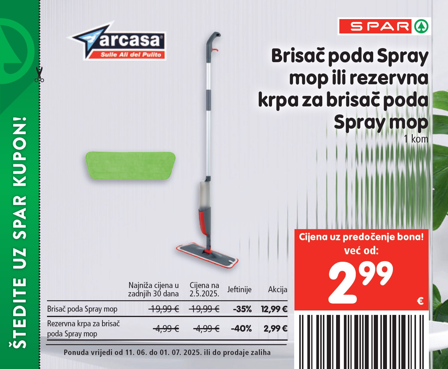 spar - Prelistajte katalog SPAR - Kuponi, vrijedi od 11.06. do 01.07. - page: 27